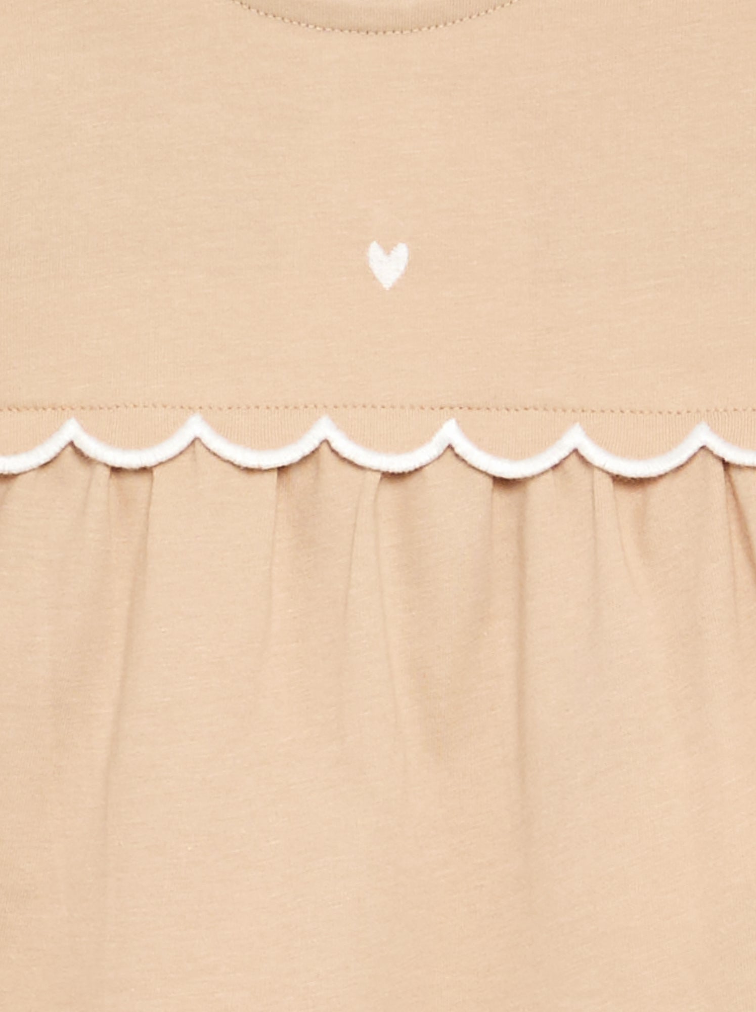 Ensemble T-shirt + legging - Beige