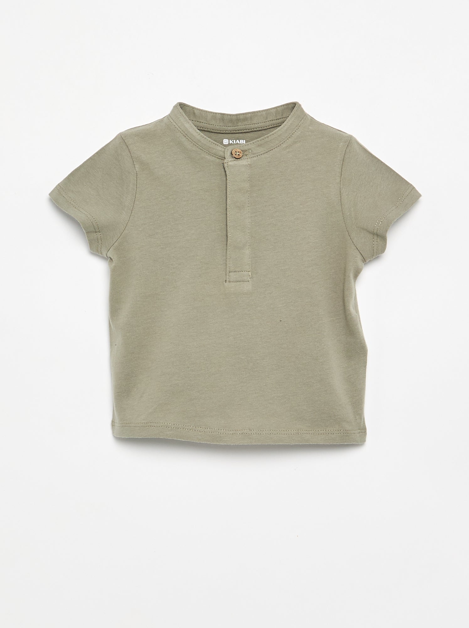 Ensemble t-shirt mao + pantalon - 2 pièces - Blanc