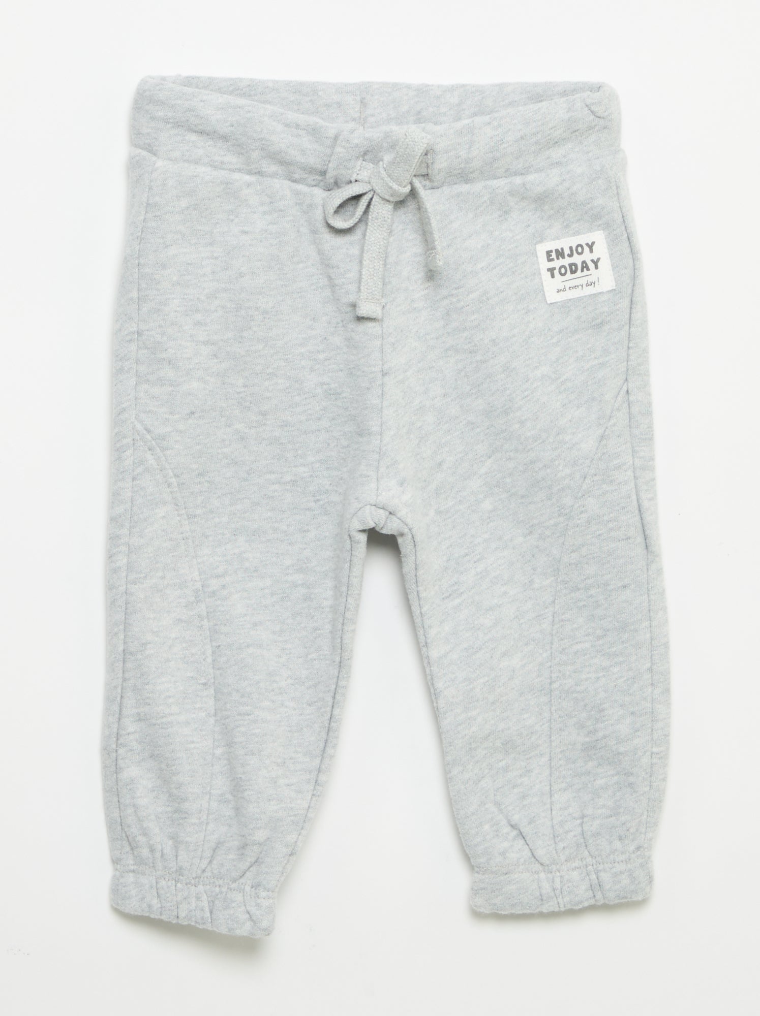 Ensemble T-shirt + pantalon de jogging - Blanc