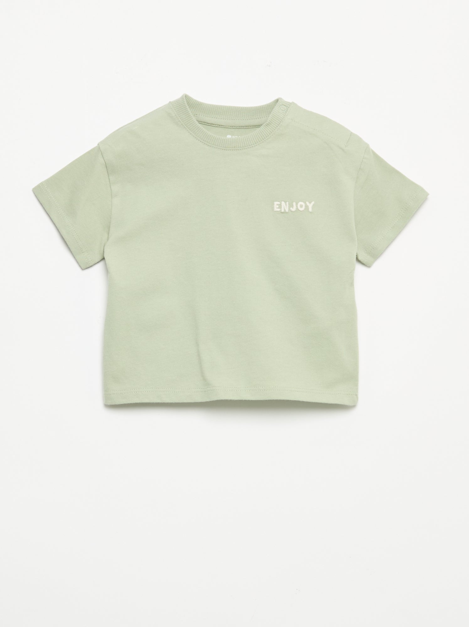 Ensemble T-shirt + pantalon de jogging - Vert