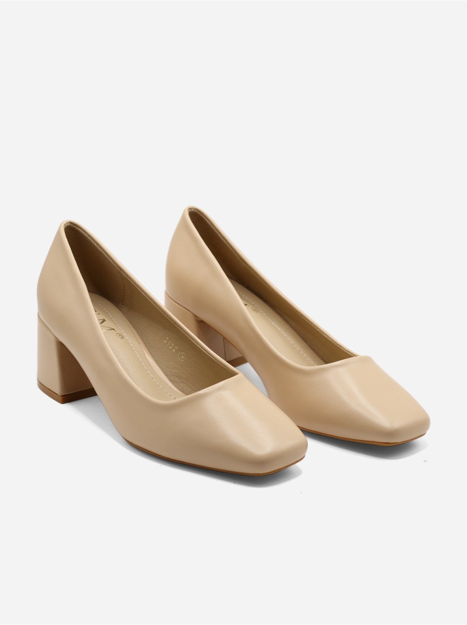 Escarpins à enfiler - Beige