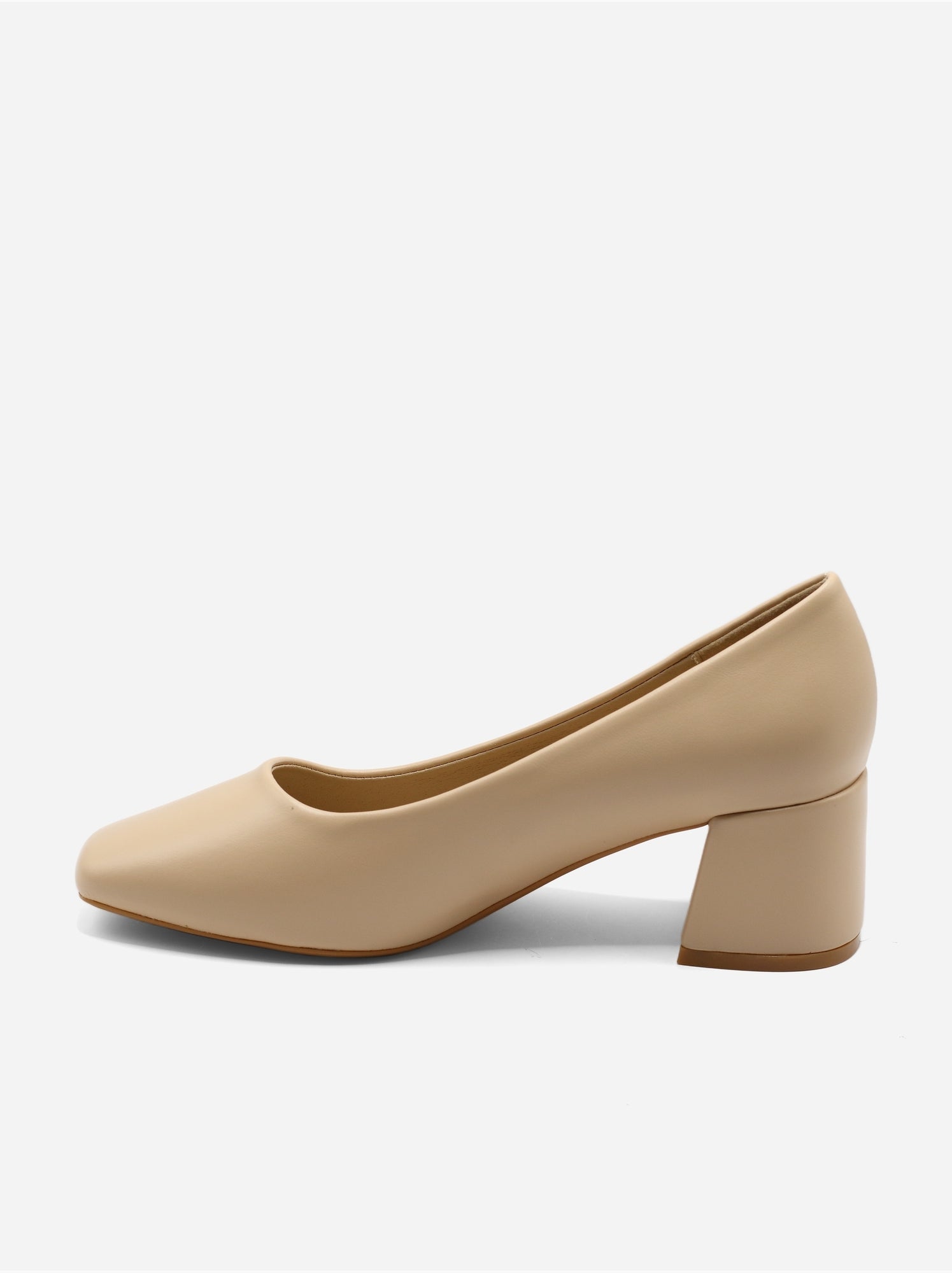 Escarpins à enfiler - Beige
