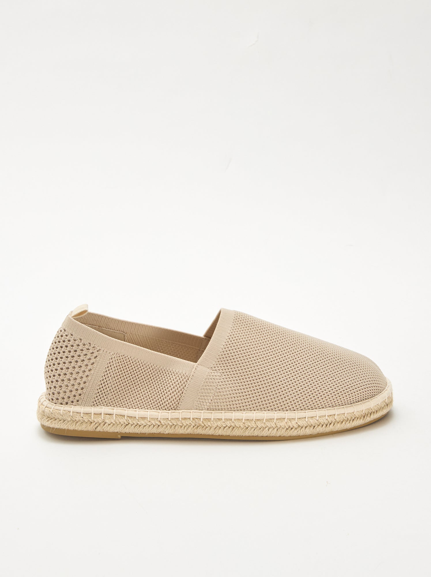 Espadrilles en mesh - Beige