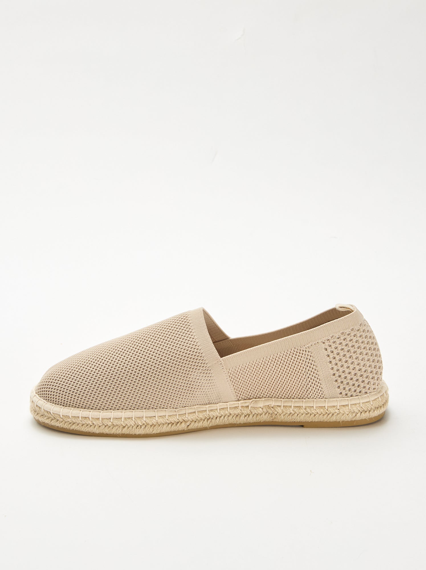 Espadrilles en mesh - Beige