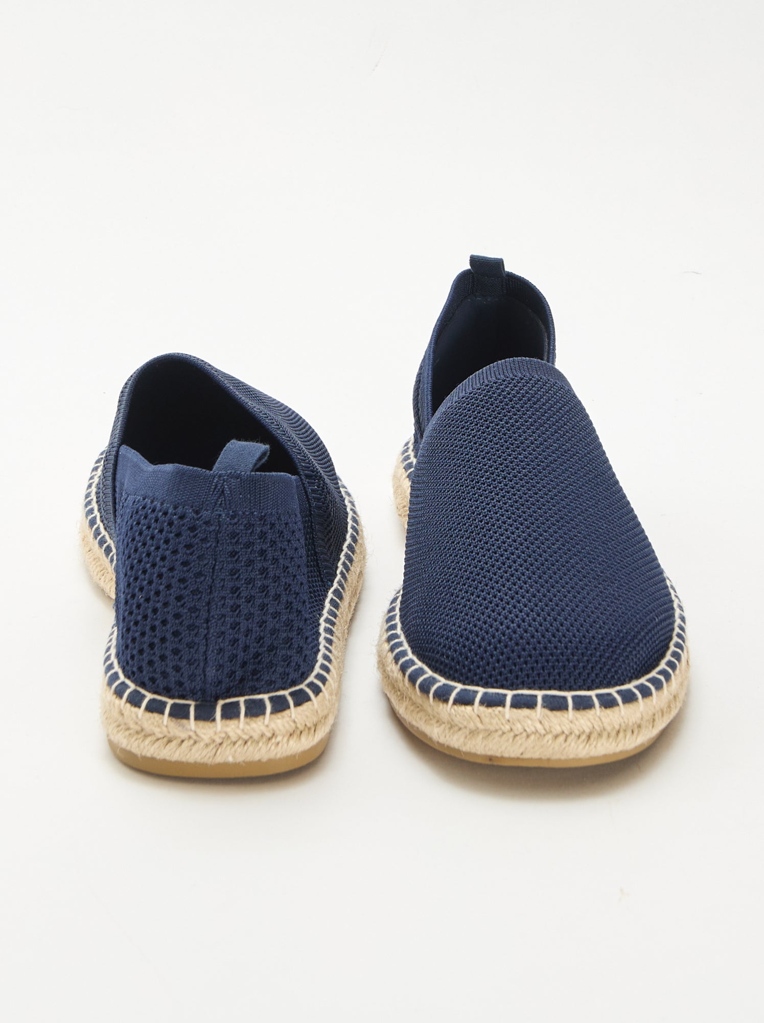 Espadrilles en mesh - Bleu