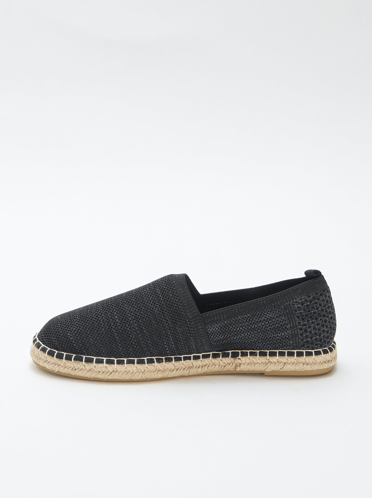 Espadrilles en mesh - Noir