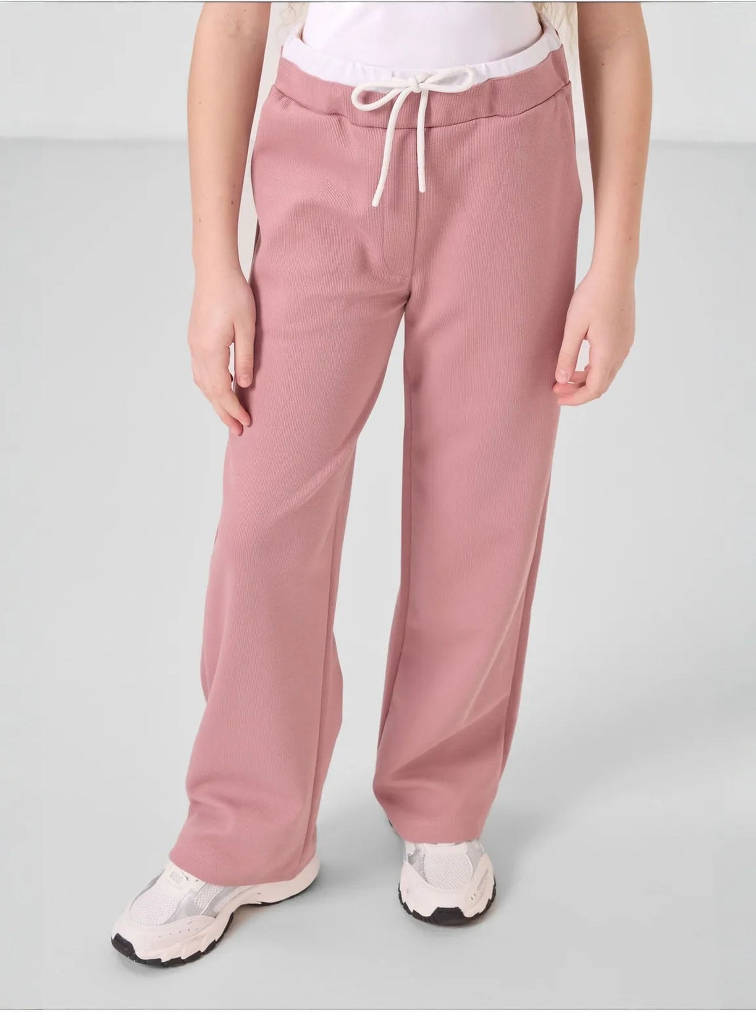 Ensemble pyjama jeunesse en coton et polyester tommy - Vieux rose