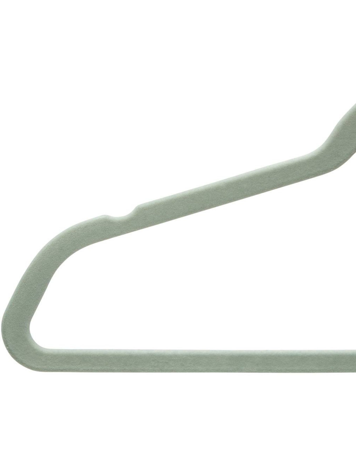 Lot de 20 cintres velours hang'up - Bleu