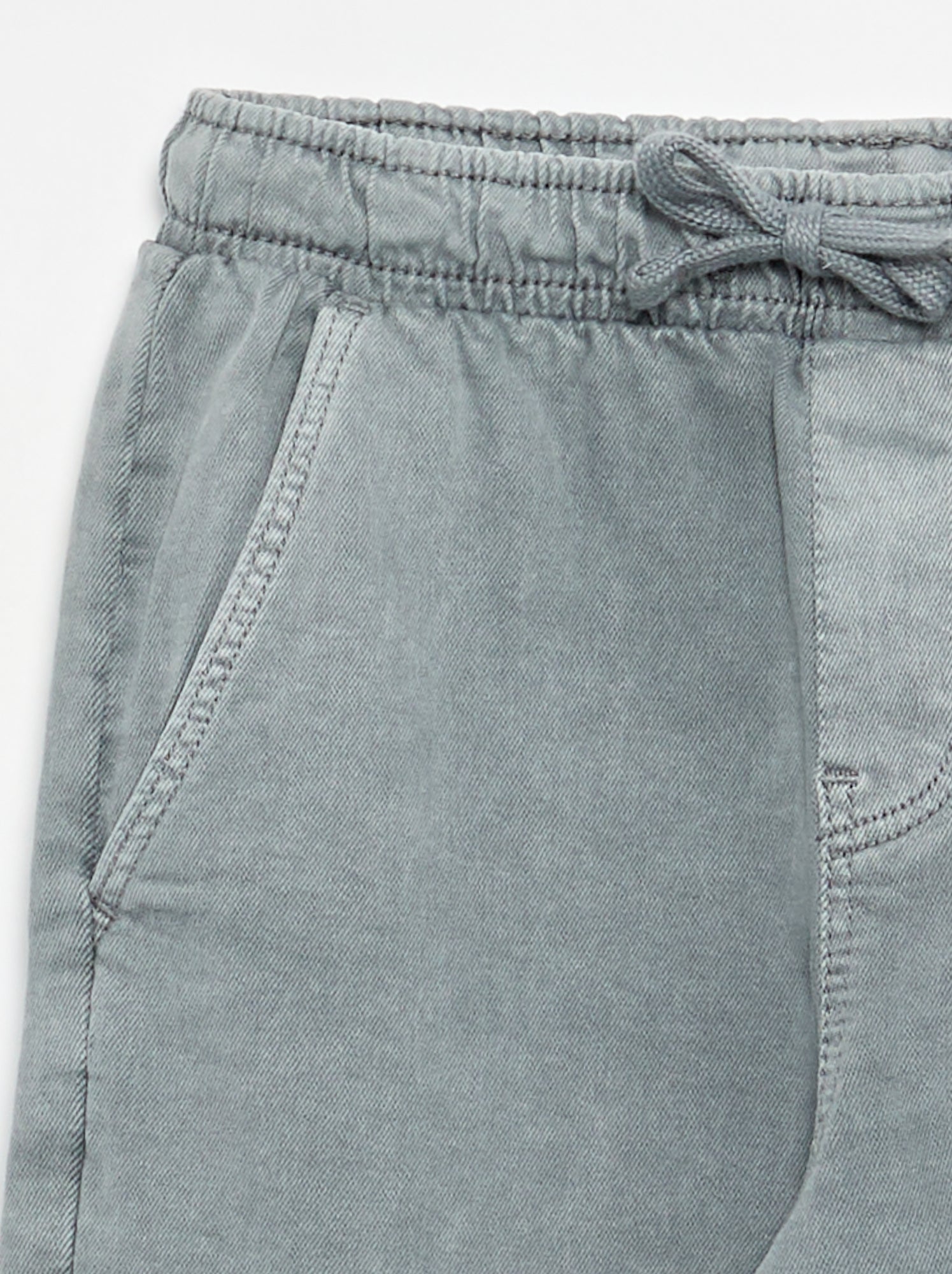 Pantalon forme jogging - Gris