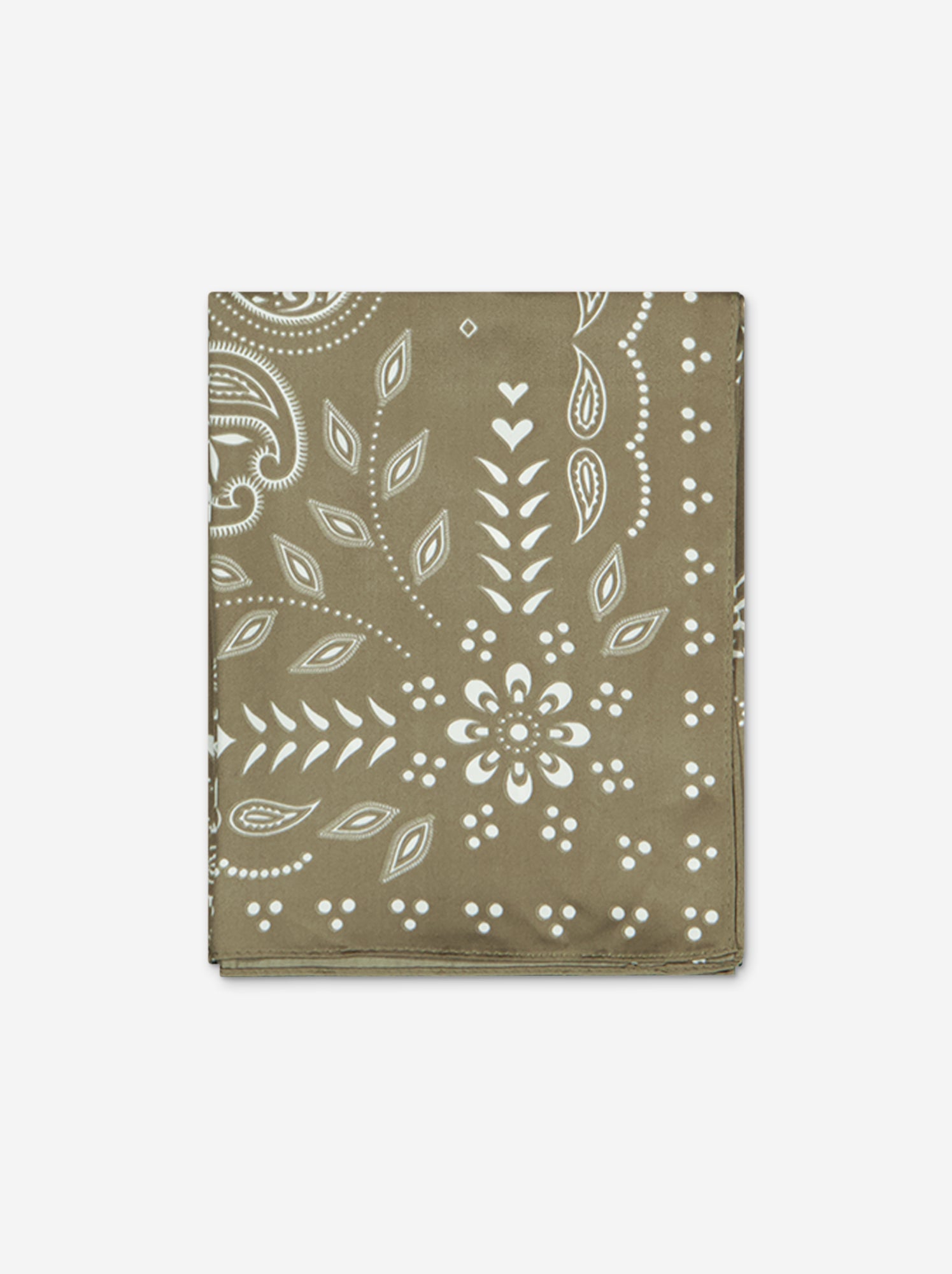 Foulard à motifs - Kaki