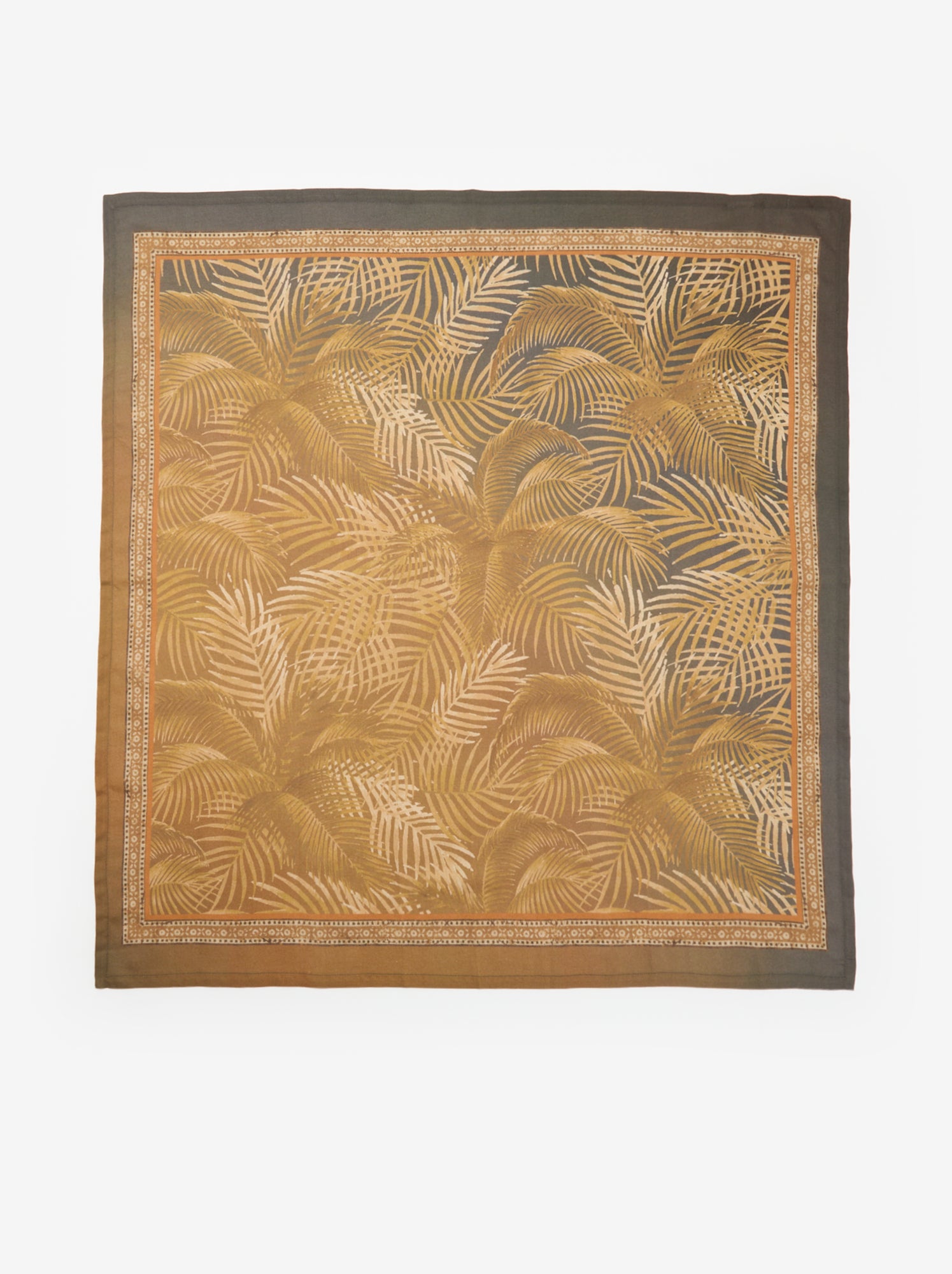 Foulard à motifs - Marron