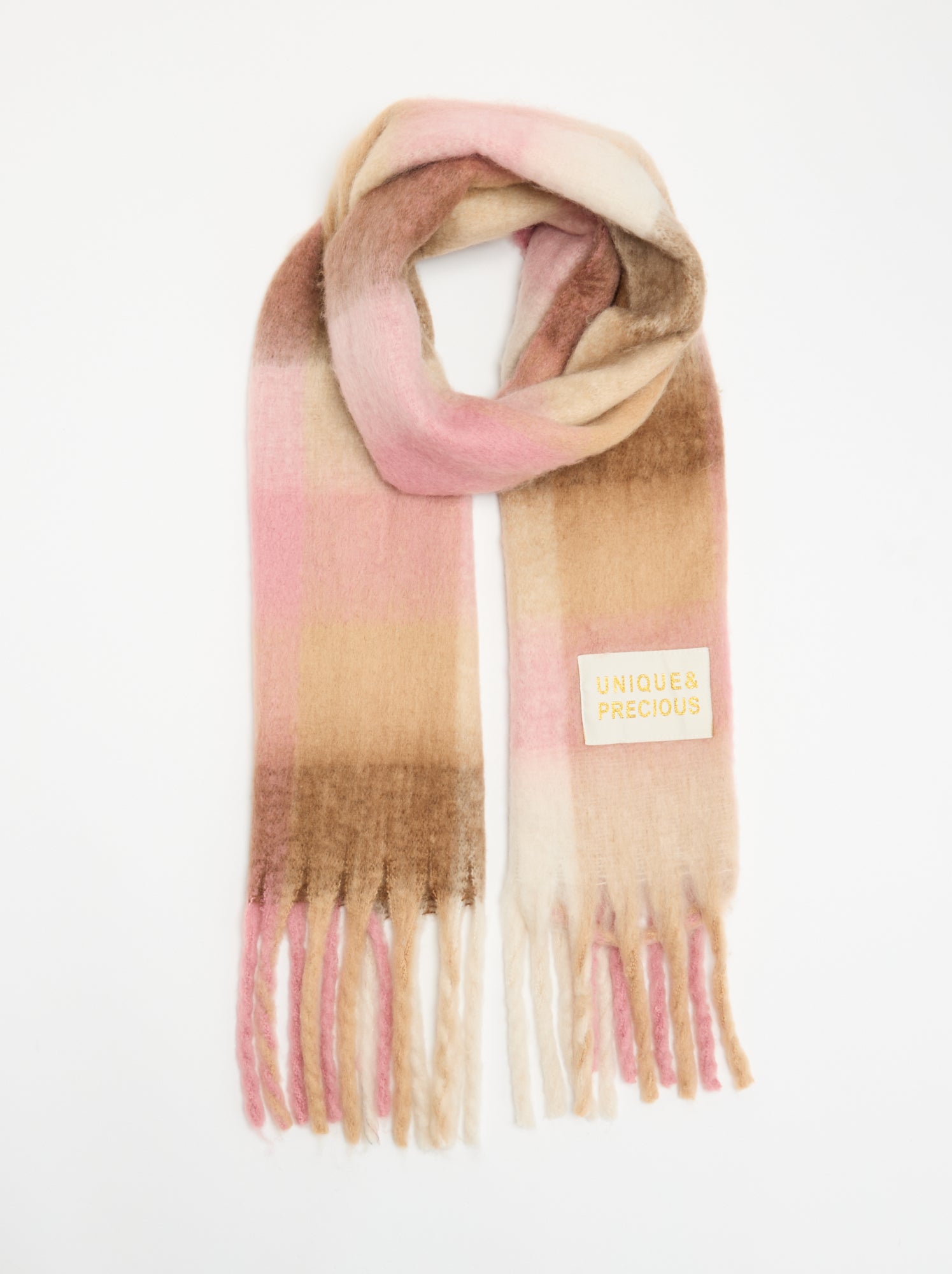 Foulard forme écharpe - Rose
