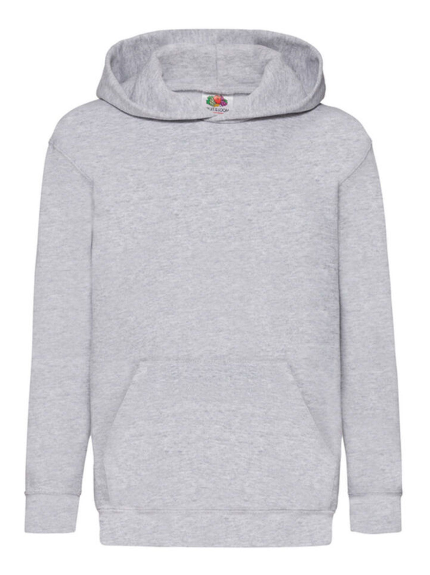 Fruit of the Loom - Sweat à capuche - Gris chiné