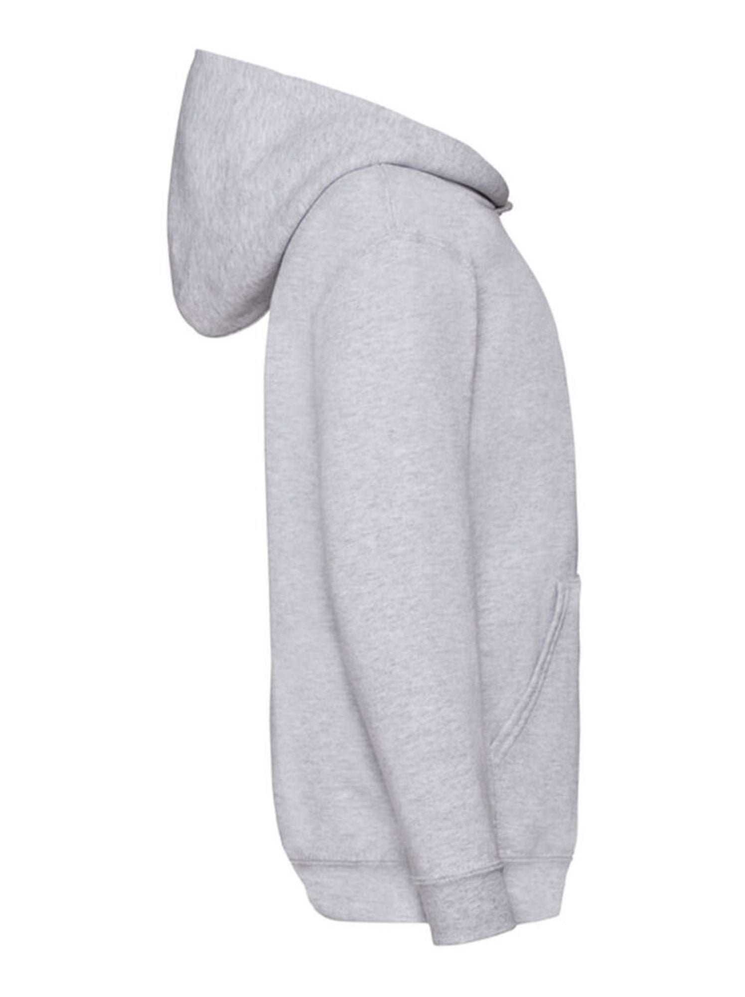 Fruit of the Loom - Sweat à capuche - Gris chiné