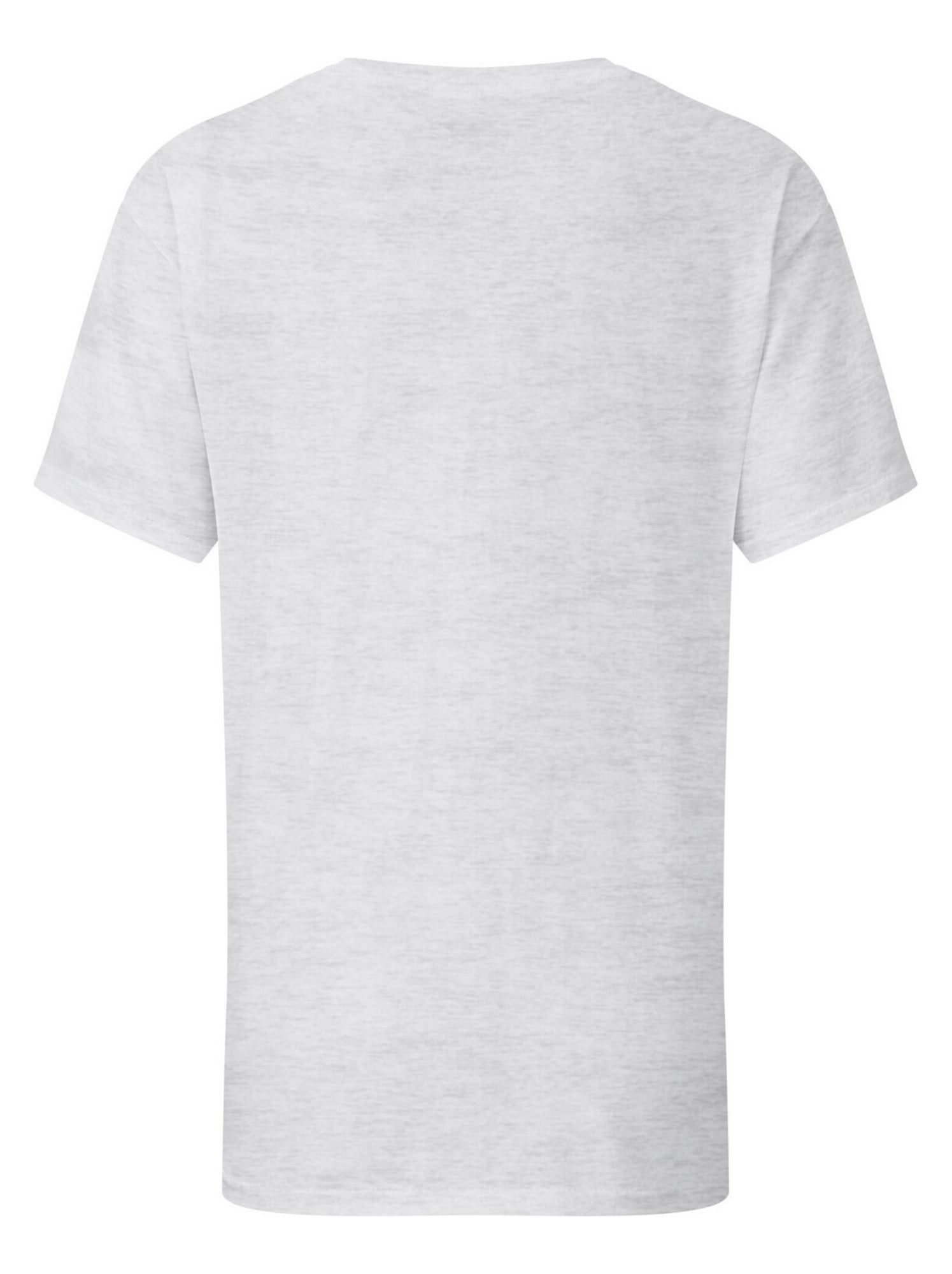 Fruit of the Loom - T-shirt ICONIC - Gris chiné