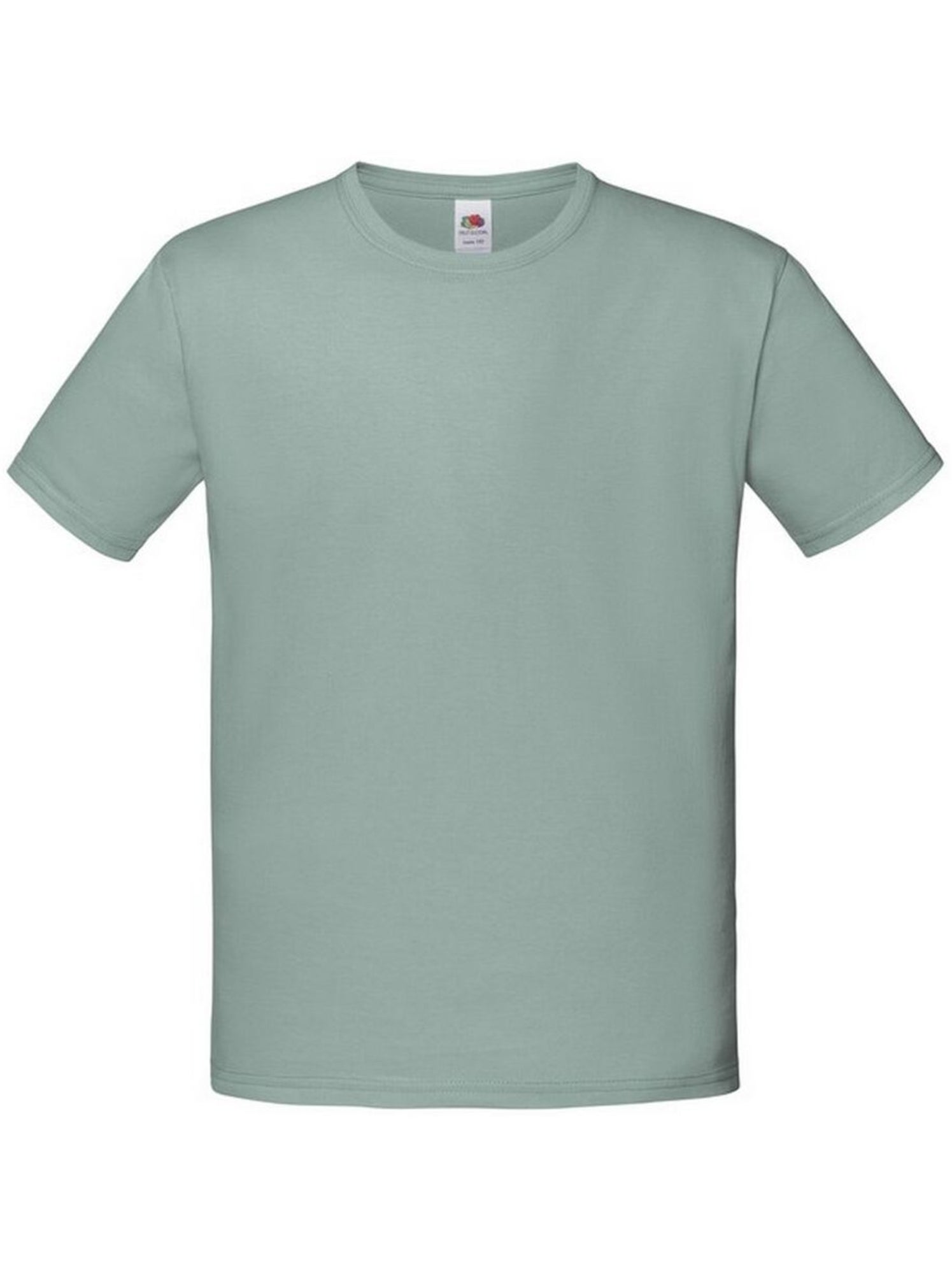 Fruit of the Loom - T-shirt ICONIC - Gris Vert