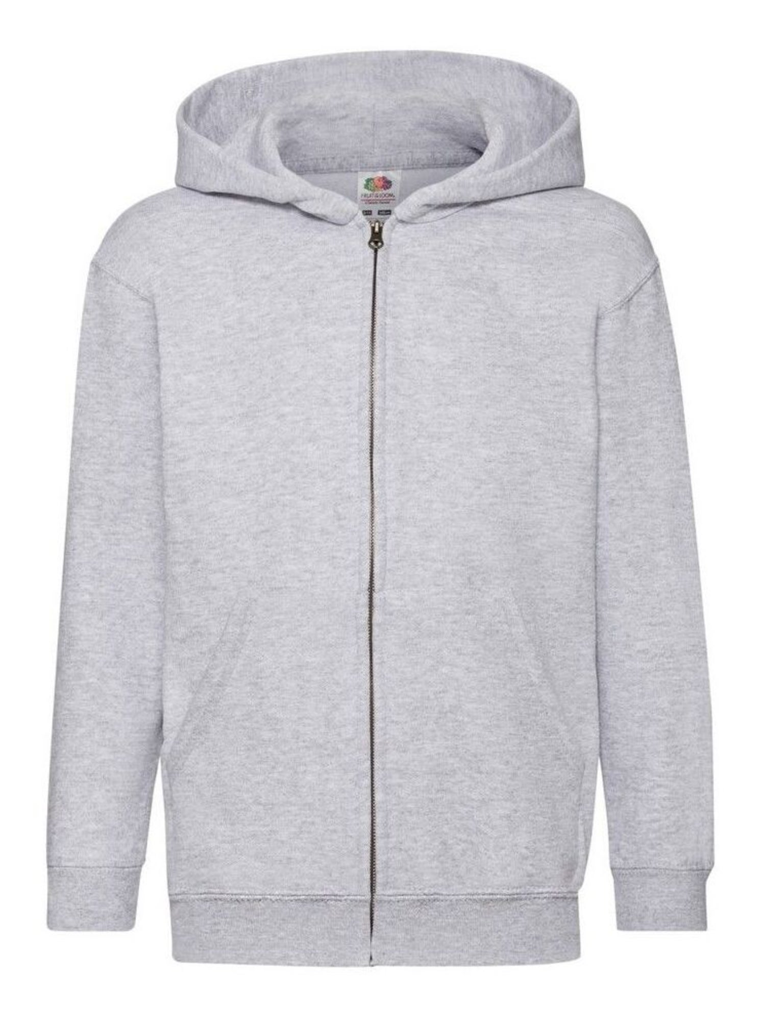 Fruit of the Loom - Veste à capuche CLASSIC - Gris chiné