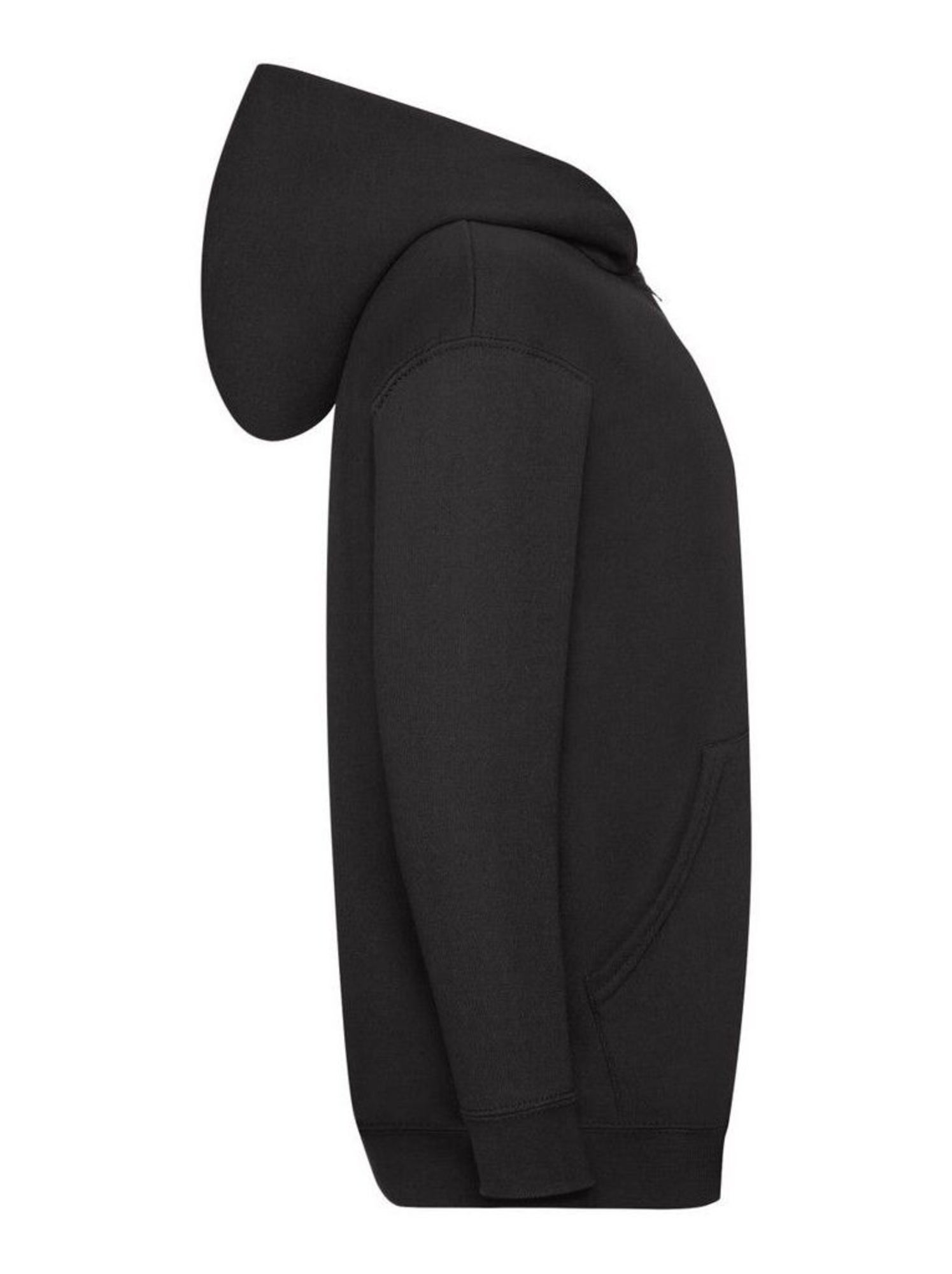 Fruit of the Loom - Veste à capuche CLASSIC - Noir