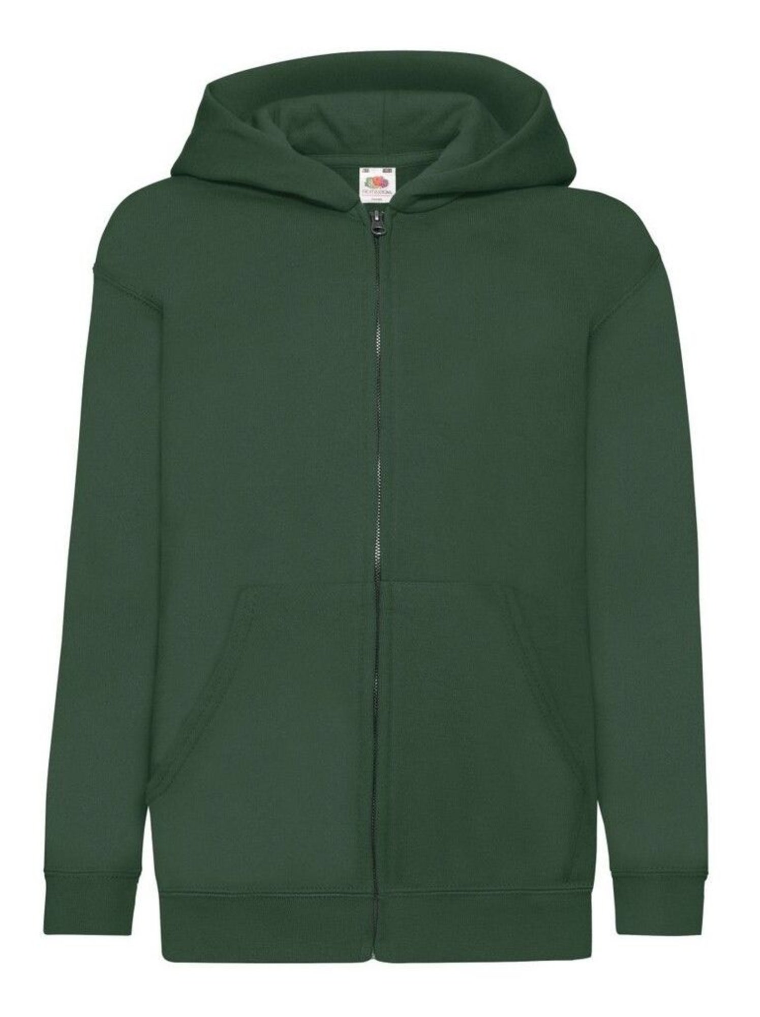 Fruit of the Loom - Veste à capuche CLASSIC - Vert bouteille