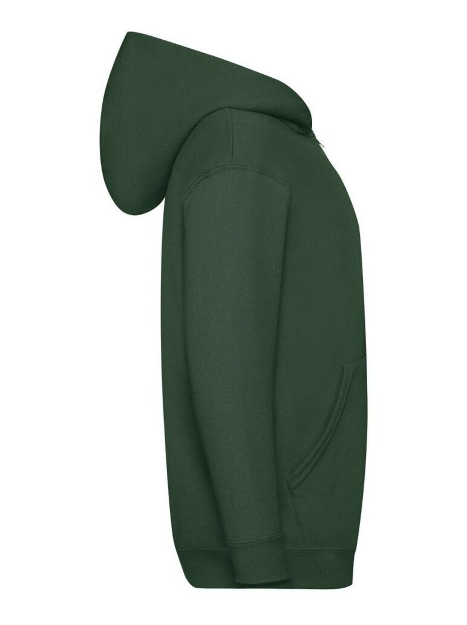 Fruit of the Loom - Veste à capuche CLASSIC - Vert bouteille