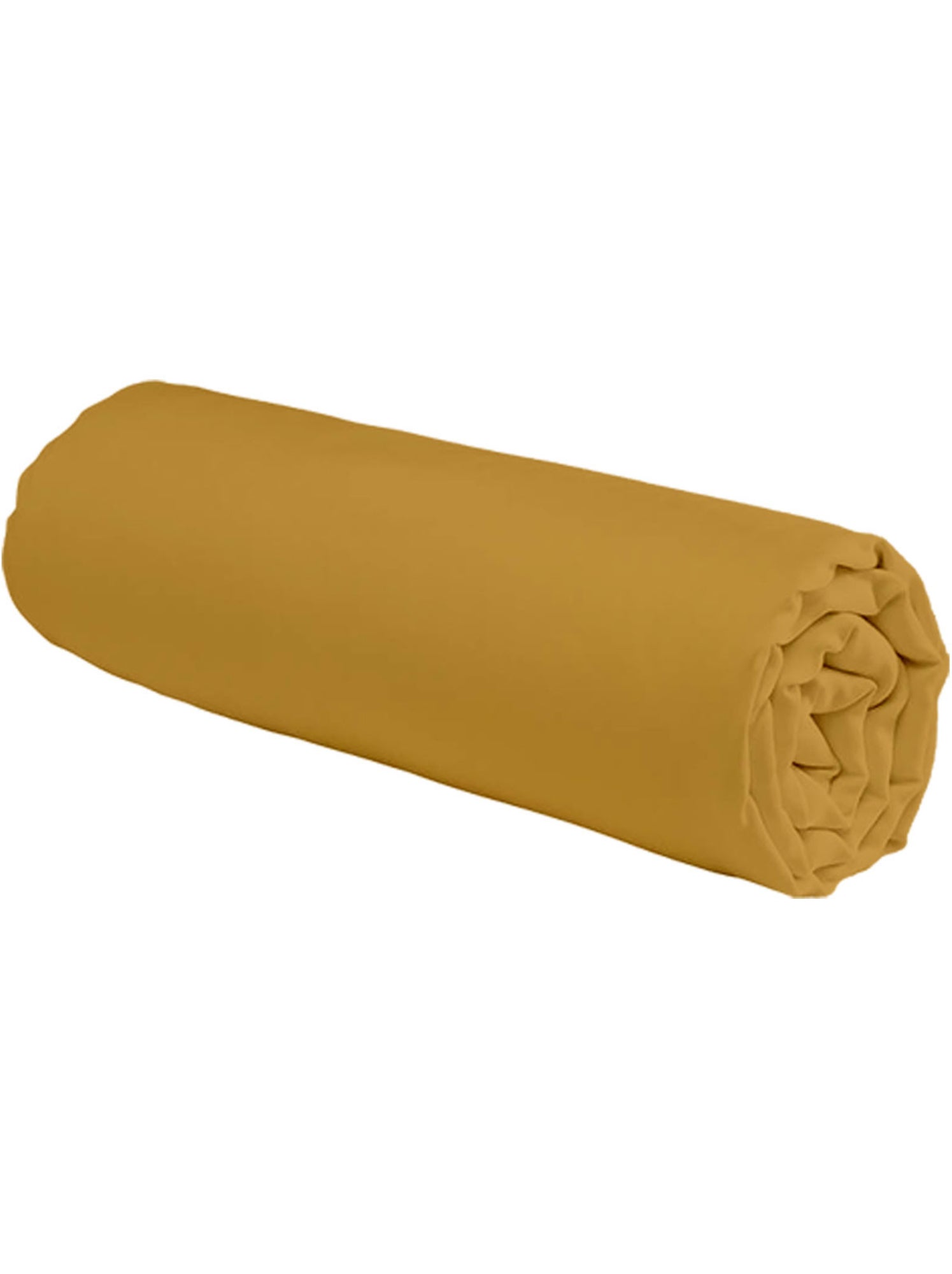 Future home - drap housse uni en coton 57 fils - Miel