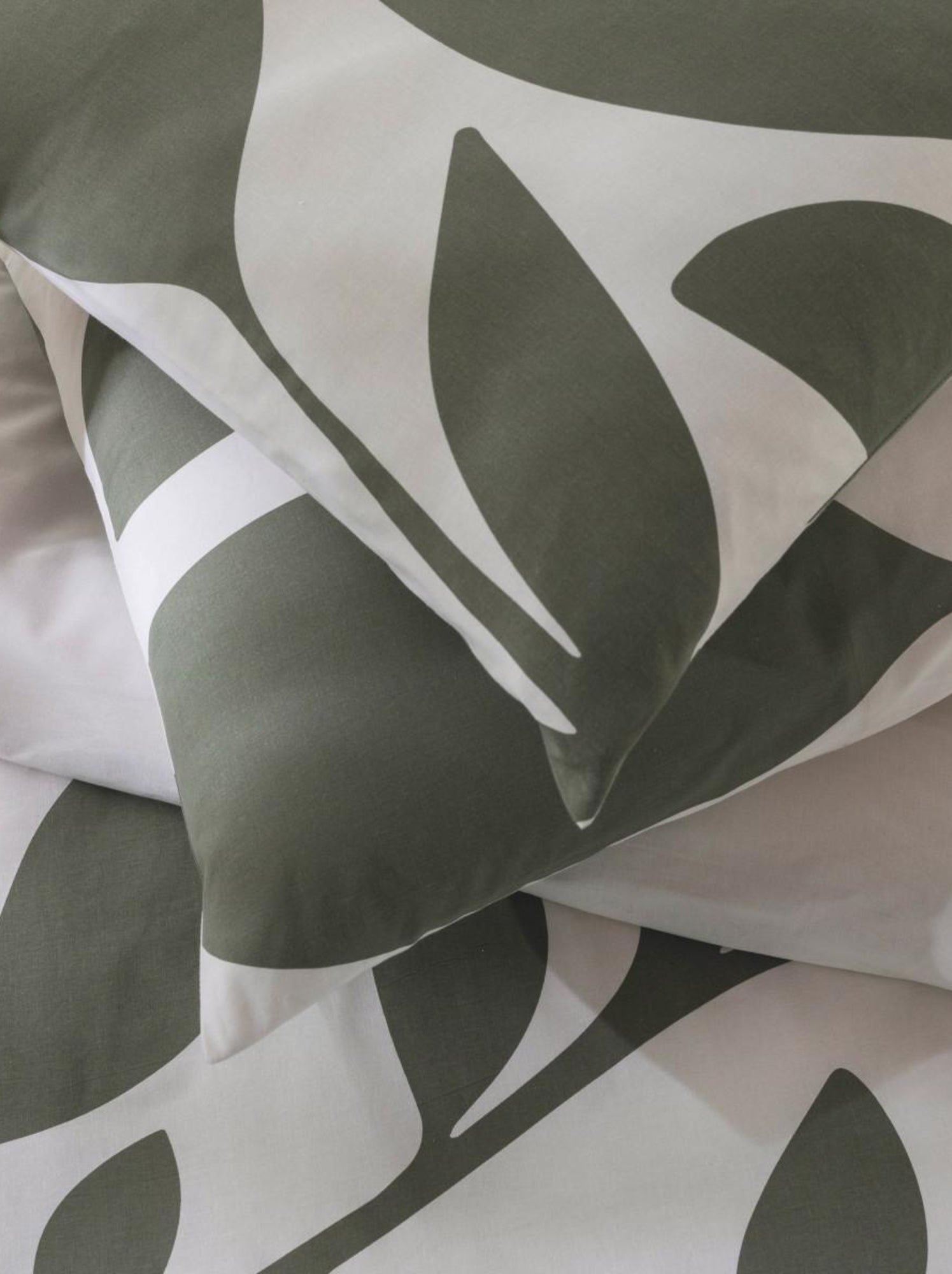 Future home - parure de lit 2 personnes en coton 57 fils imprimé vert - Vert