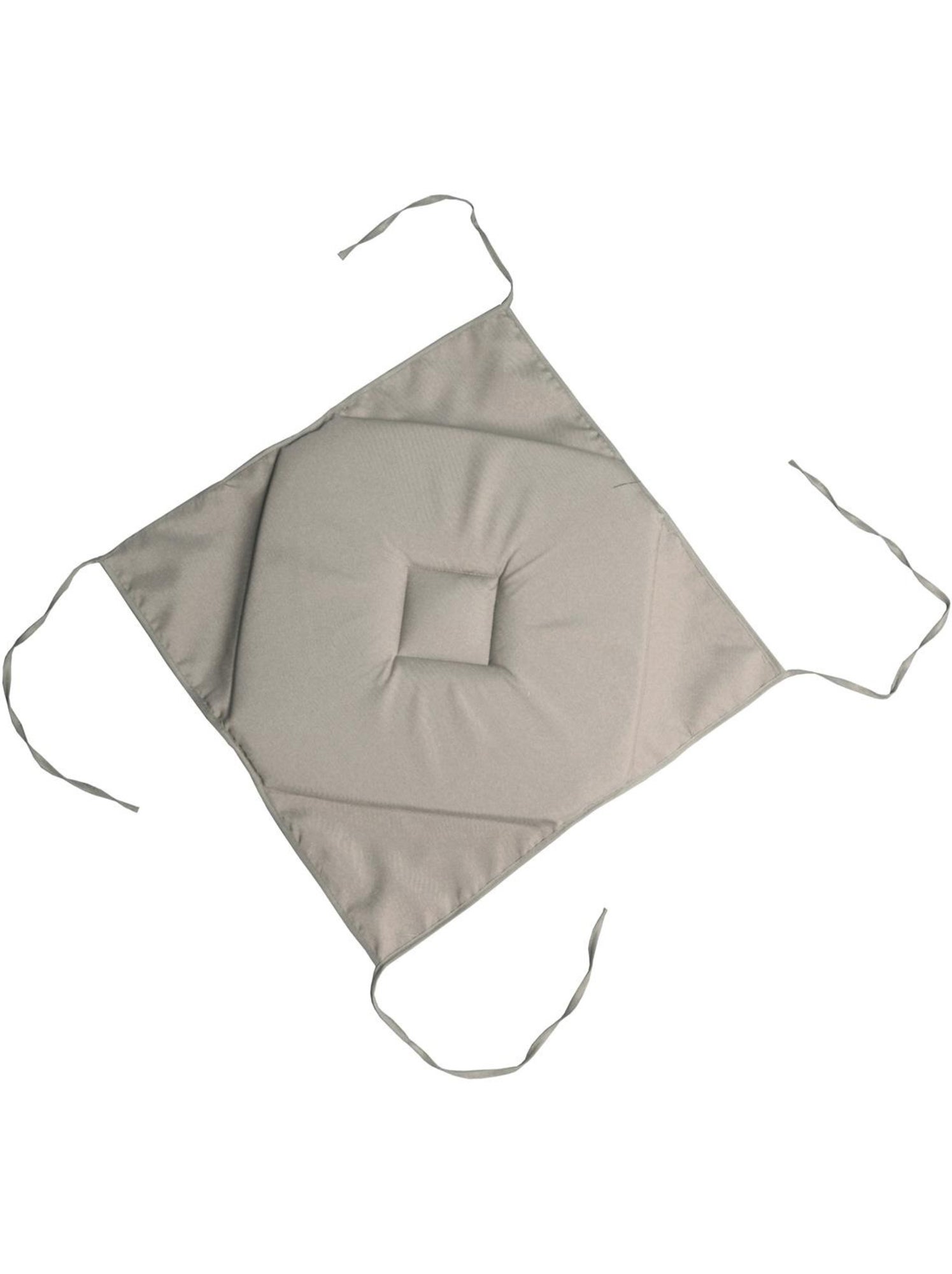 Galette de chaise 4 rabats collection nelsen - Lin