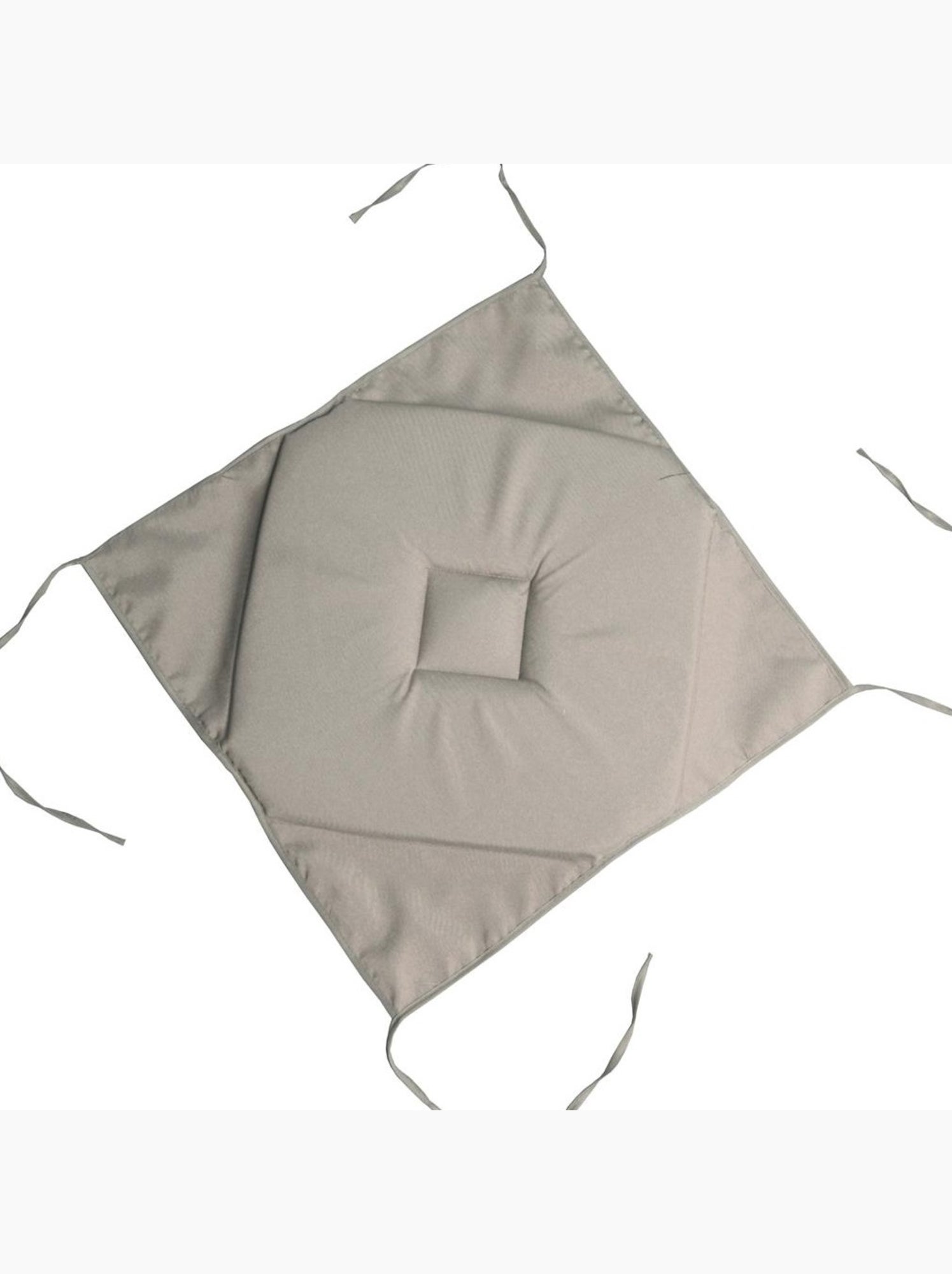 Galette de chaise 4 rabats collection nelsen - Lin