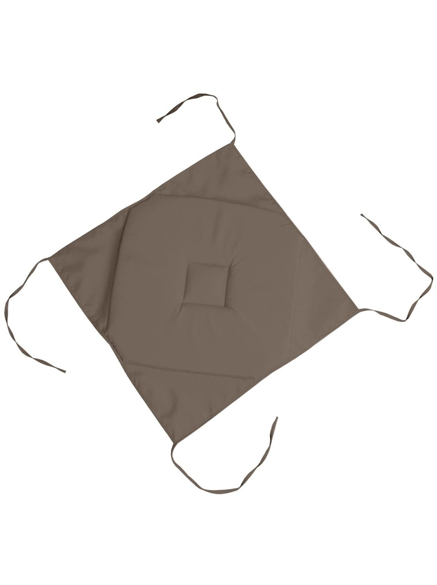 Galette de chaise 4 rabats collection nelsen - Taupe