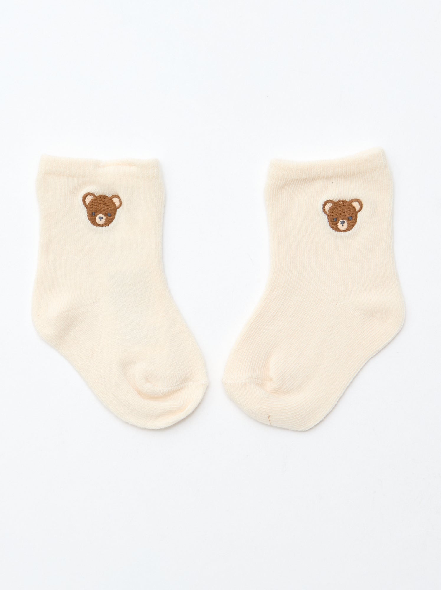 GIFTBOX brassière + pantalon + chaussettes + bonnet + bavoir - Beige