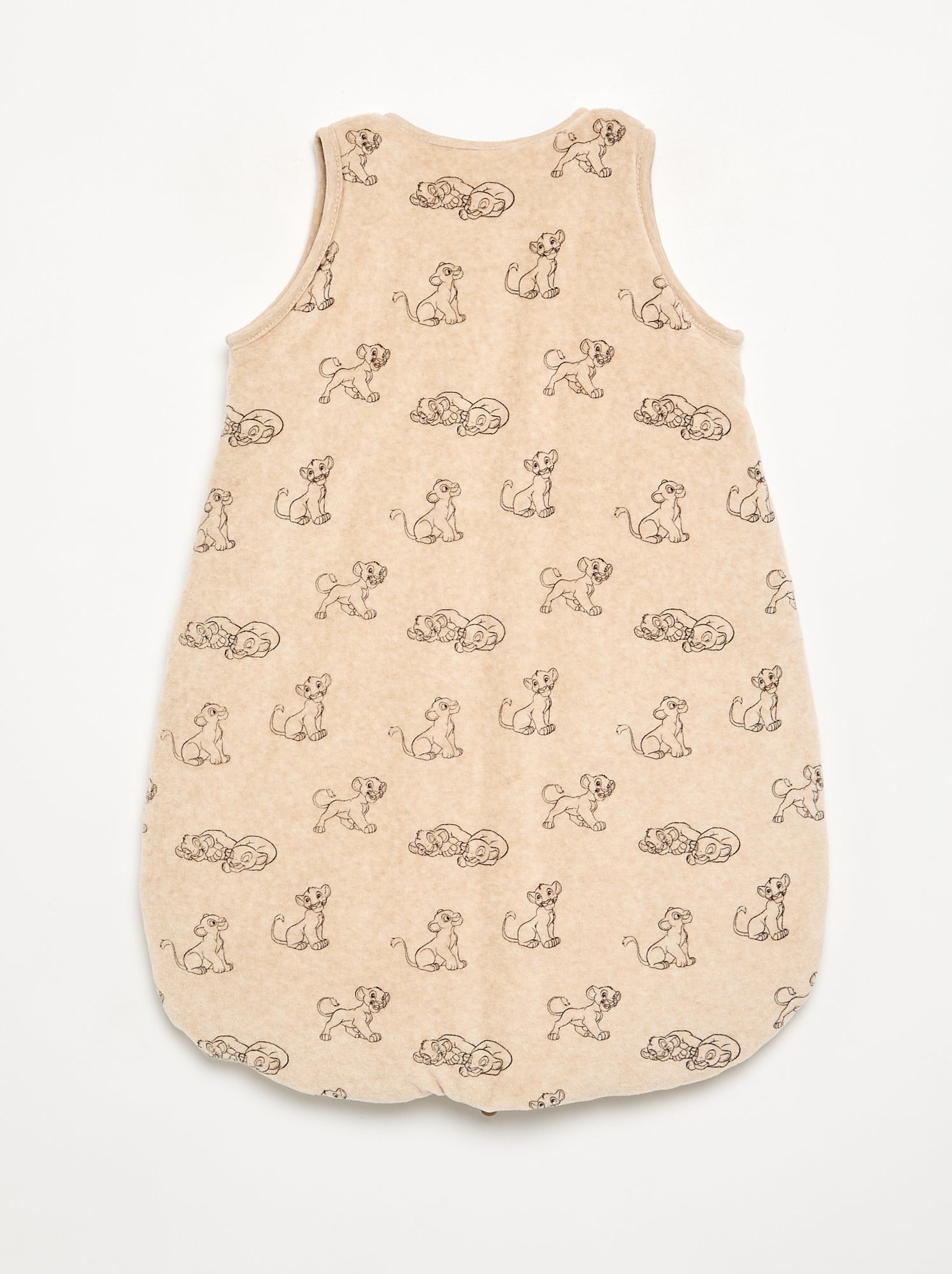 Gigoteuse chaude en velours 'Simba' - Beige