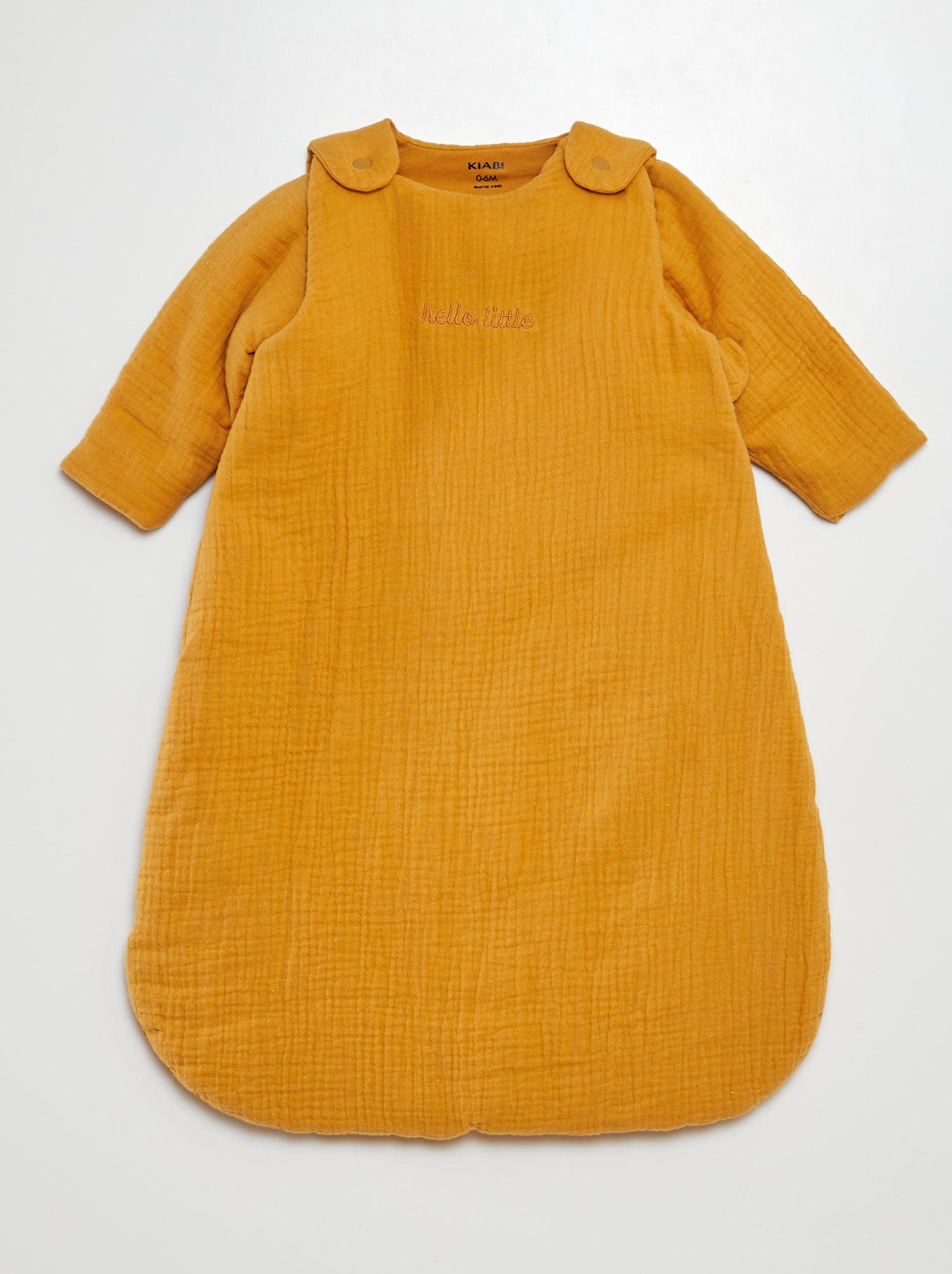 Gigoteuse chaude TOG 2 manches amovibles - JAUNE
