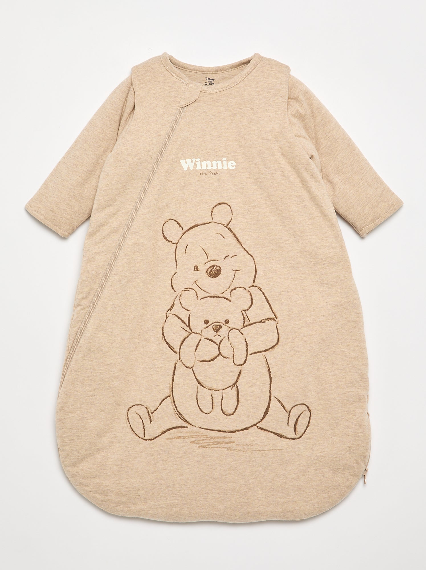 Gigoteuse  'Disney' avec manches amovibles - Beige