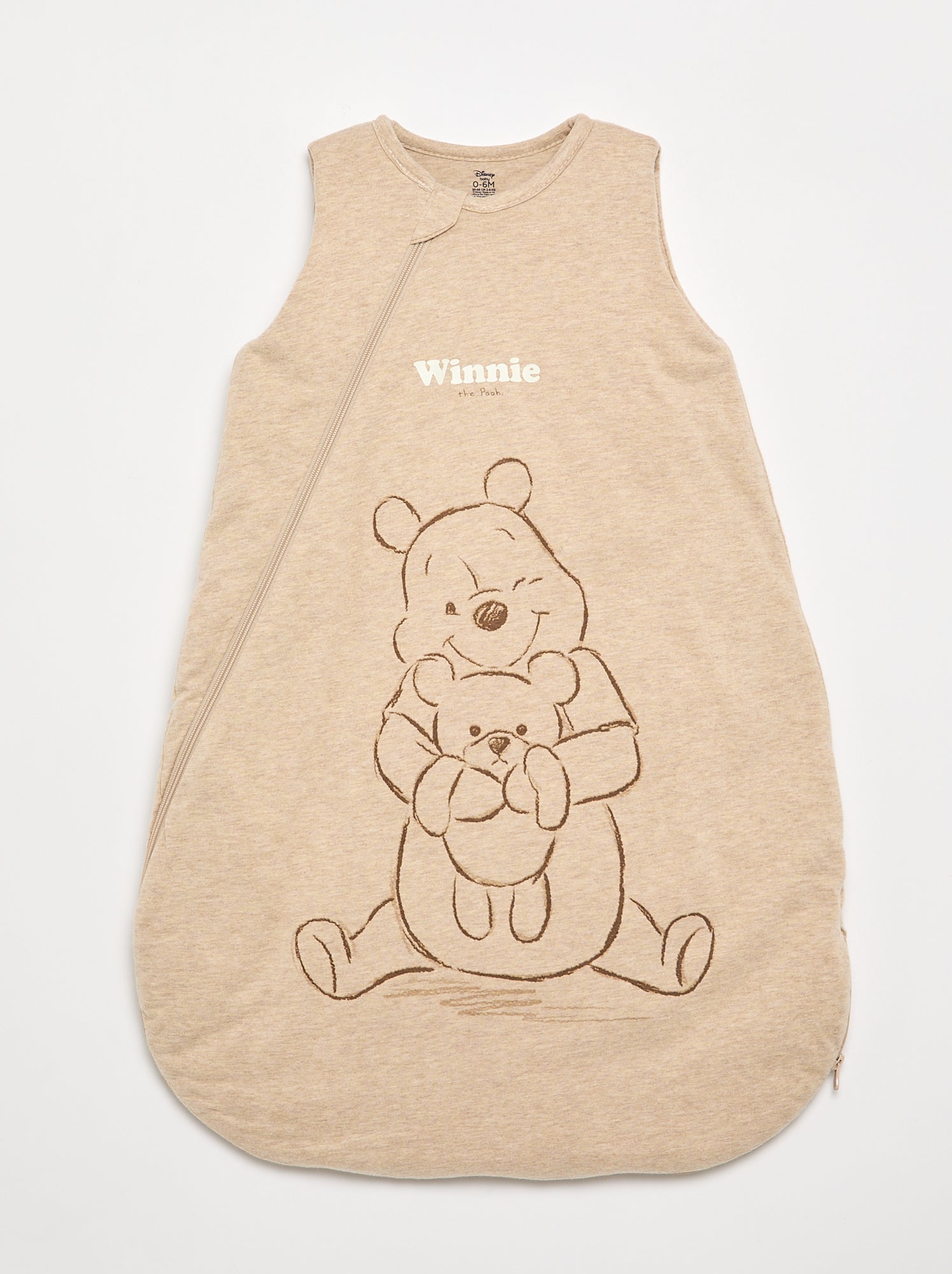 Gigoteuse  'Disney' avec manches amovibles - Beige