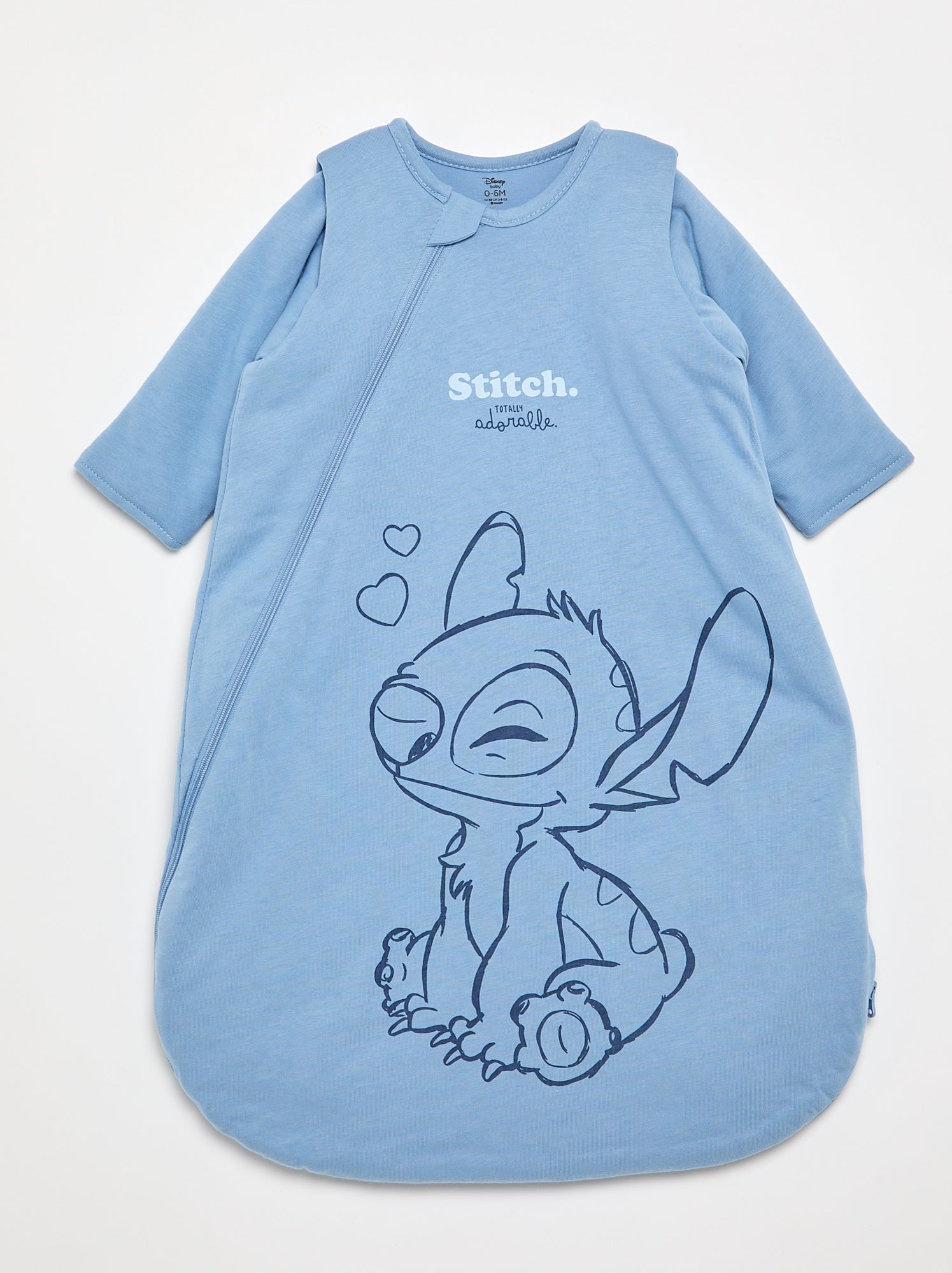 Gigoteuse  'Disney' avec manches amovibles - Bleu
