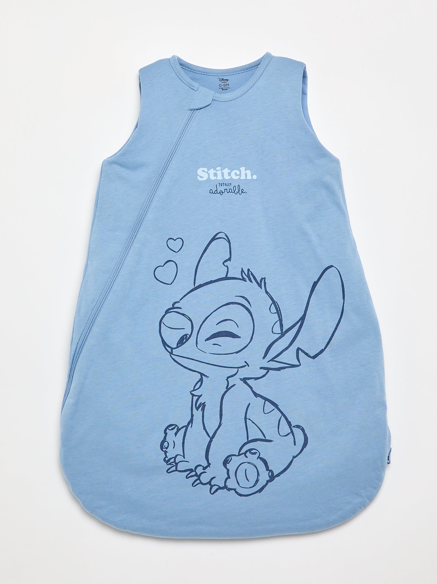 Gigoteuse  'Disney' avec manches amovibles - Bleu