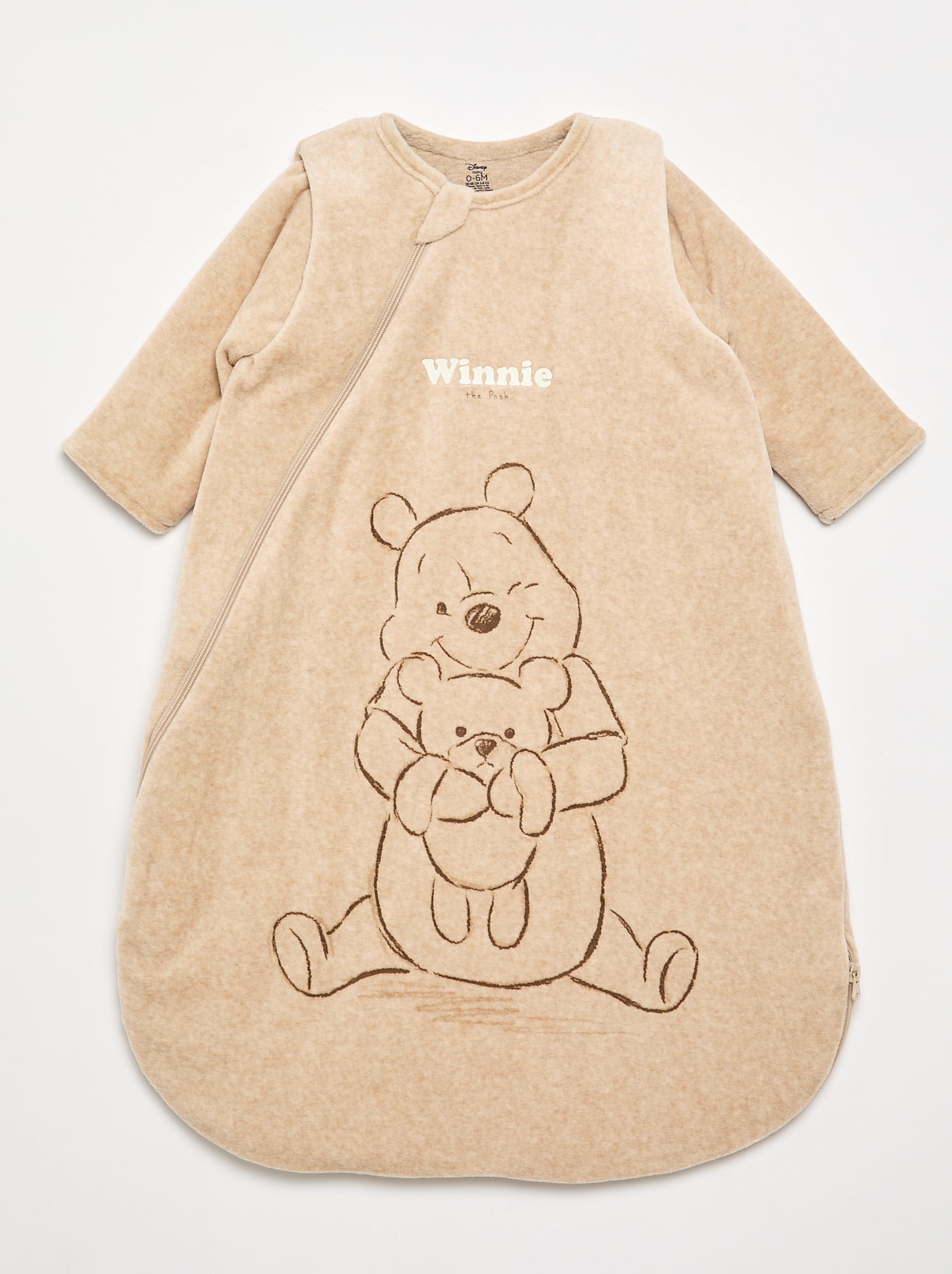 Gigoteuse 'Disney' en velours - Beige (GEH13_2)
