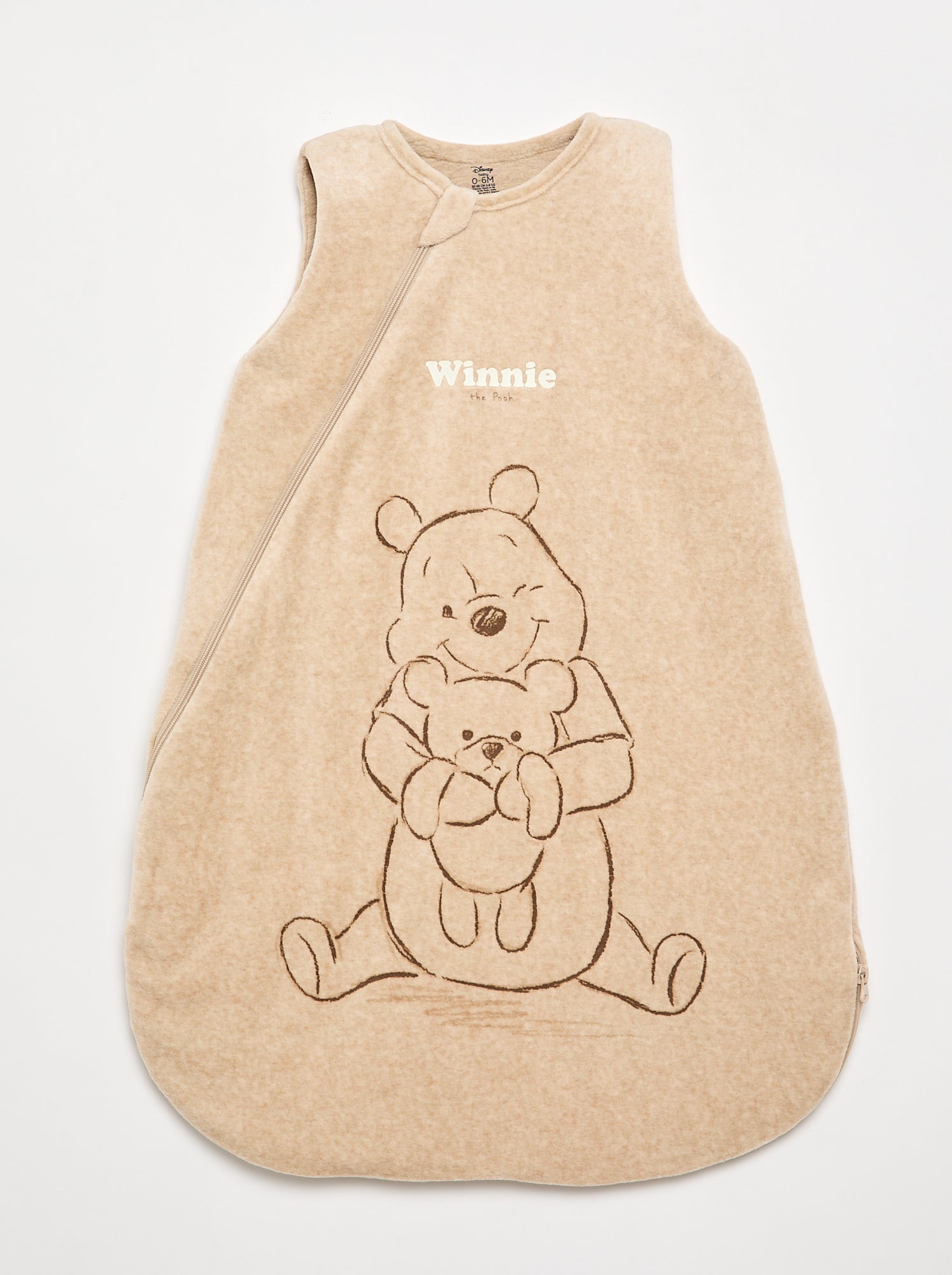 Gigoteuse 'Disney' en velours - Beige (GEH13_2)