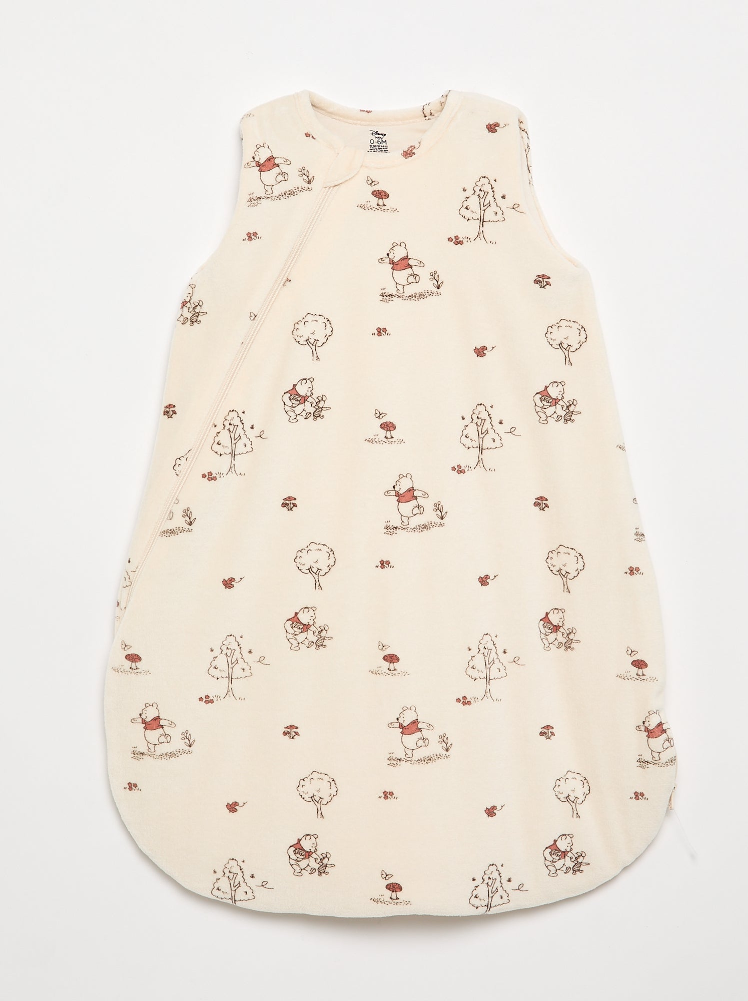 Gigoteuse 'Disney' en velours - Blanc