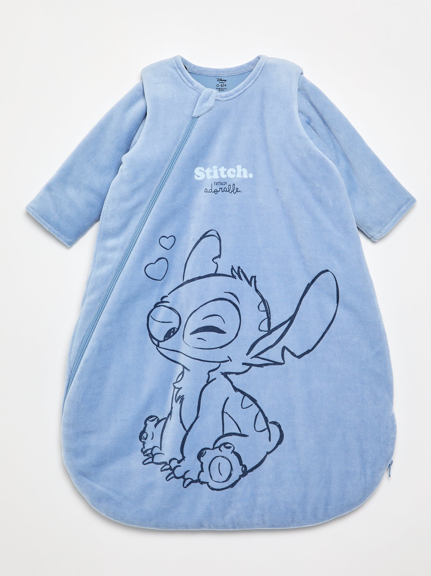 Gigoteuse 'Disney' en velours - Bleu