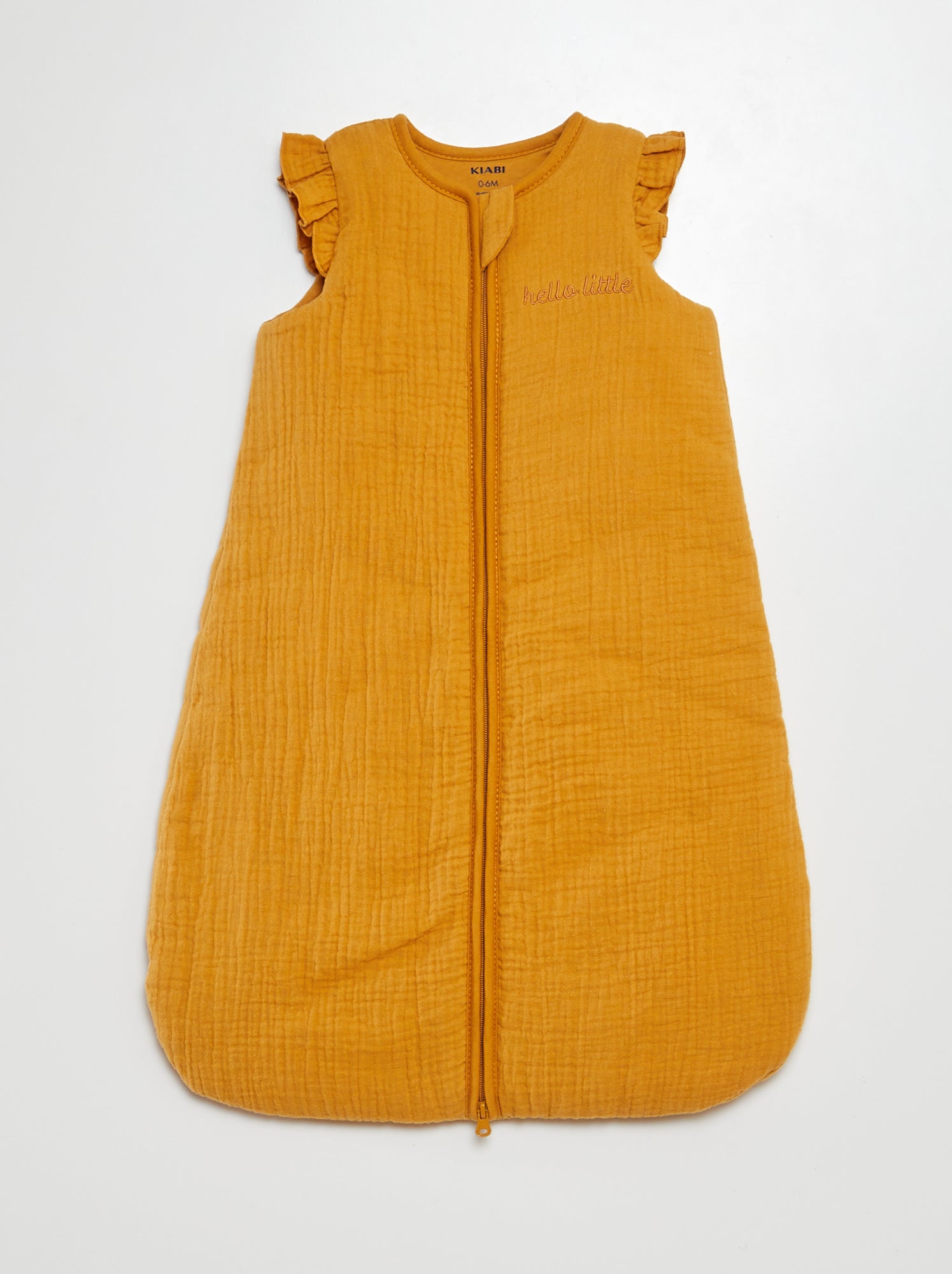 Gigoteuse double gaze de coton sans manches TOG 2 - JAUNE