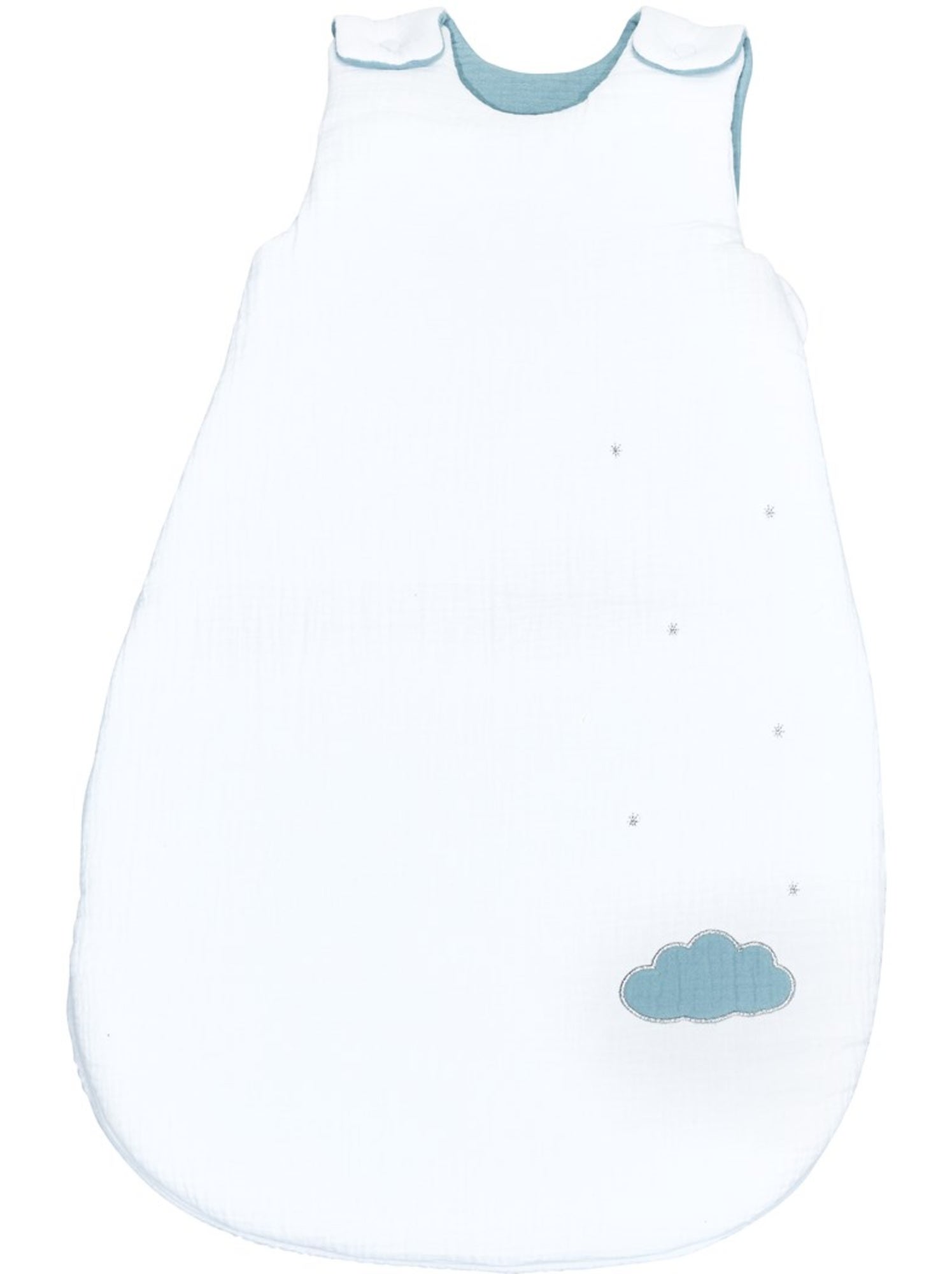 Gigoteuse en coton - SAUTHON - Blanc Bleu