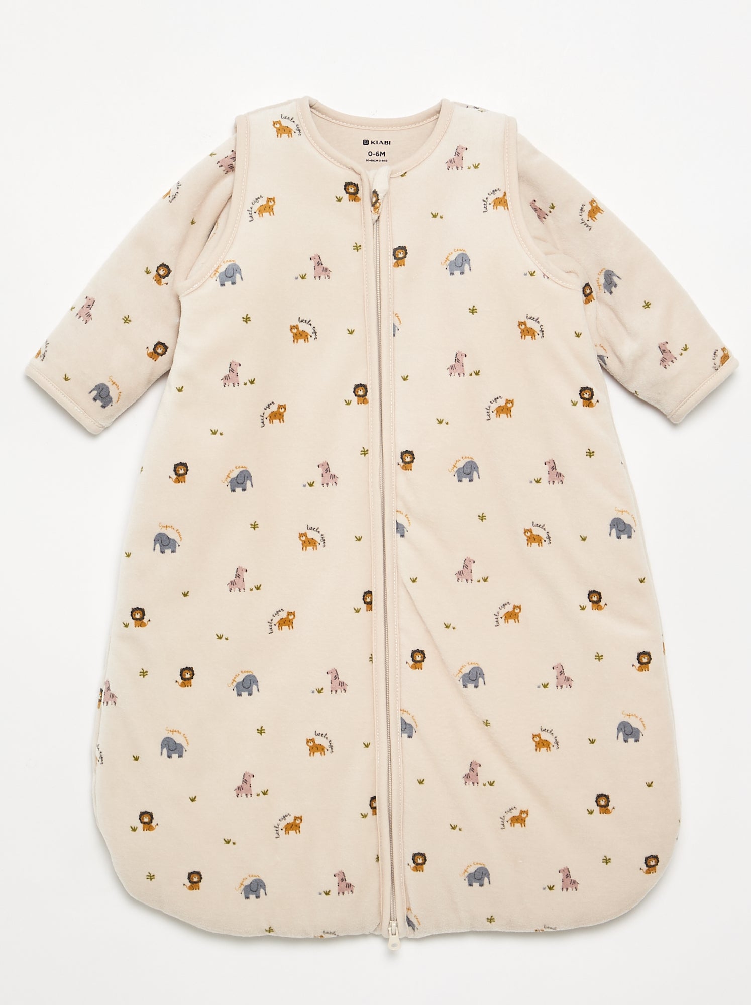 Gigoteuse en velours - Beige