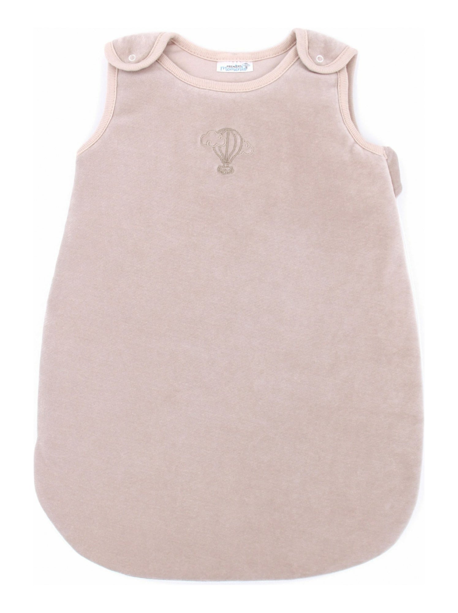 Gigoteuse Hiver en Velours 0-3 mois - TOG 2.5 - Coton bio - Beige