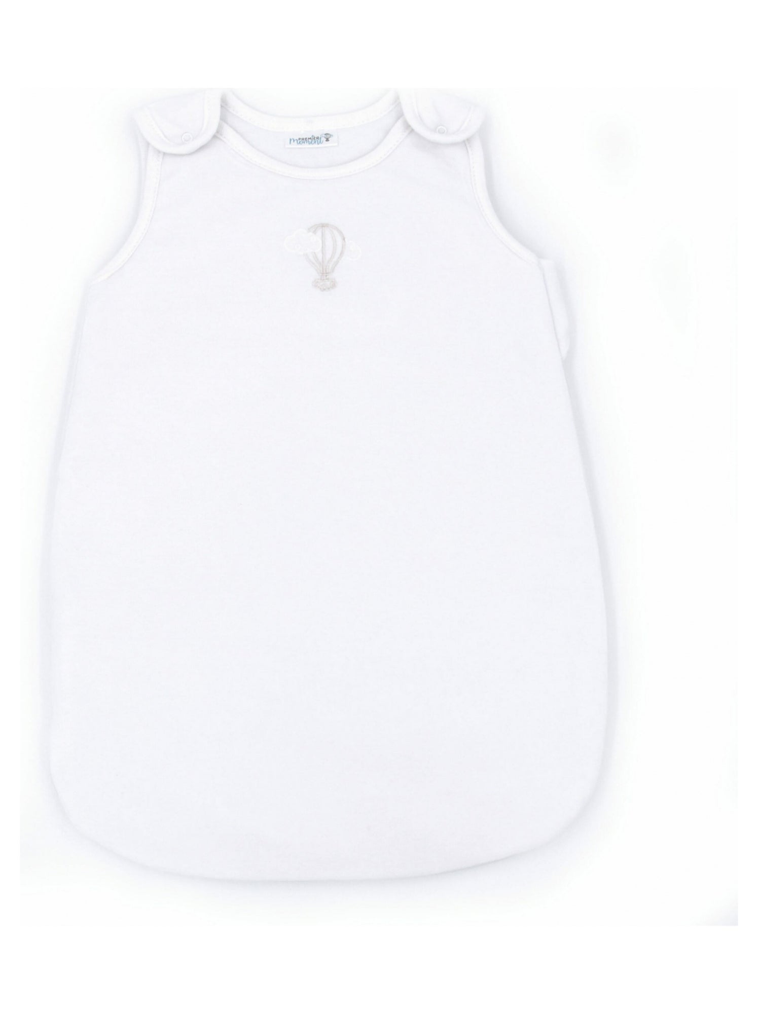 Gigoteuse Hiver en Velours 0-3 mois - TOG 2.5 - Coton bio - Blanc