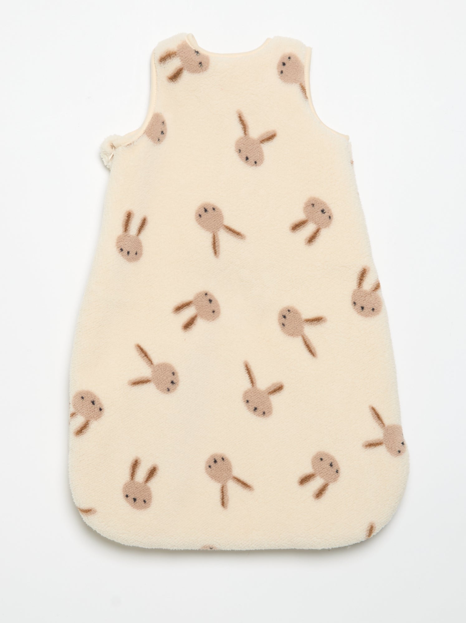 Gigoteuse imprimée sans manches - Beige