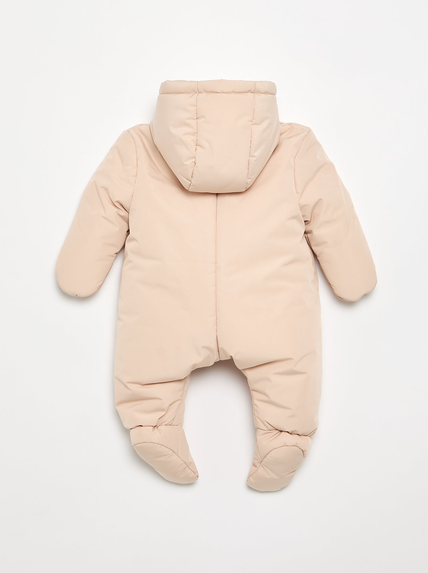 Gigoteuse 'Petit Béguin' avec pieds, gants et capuche - Beige
