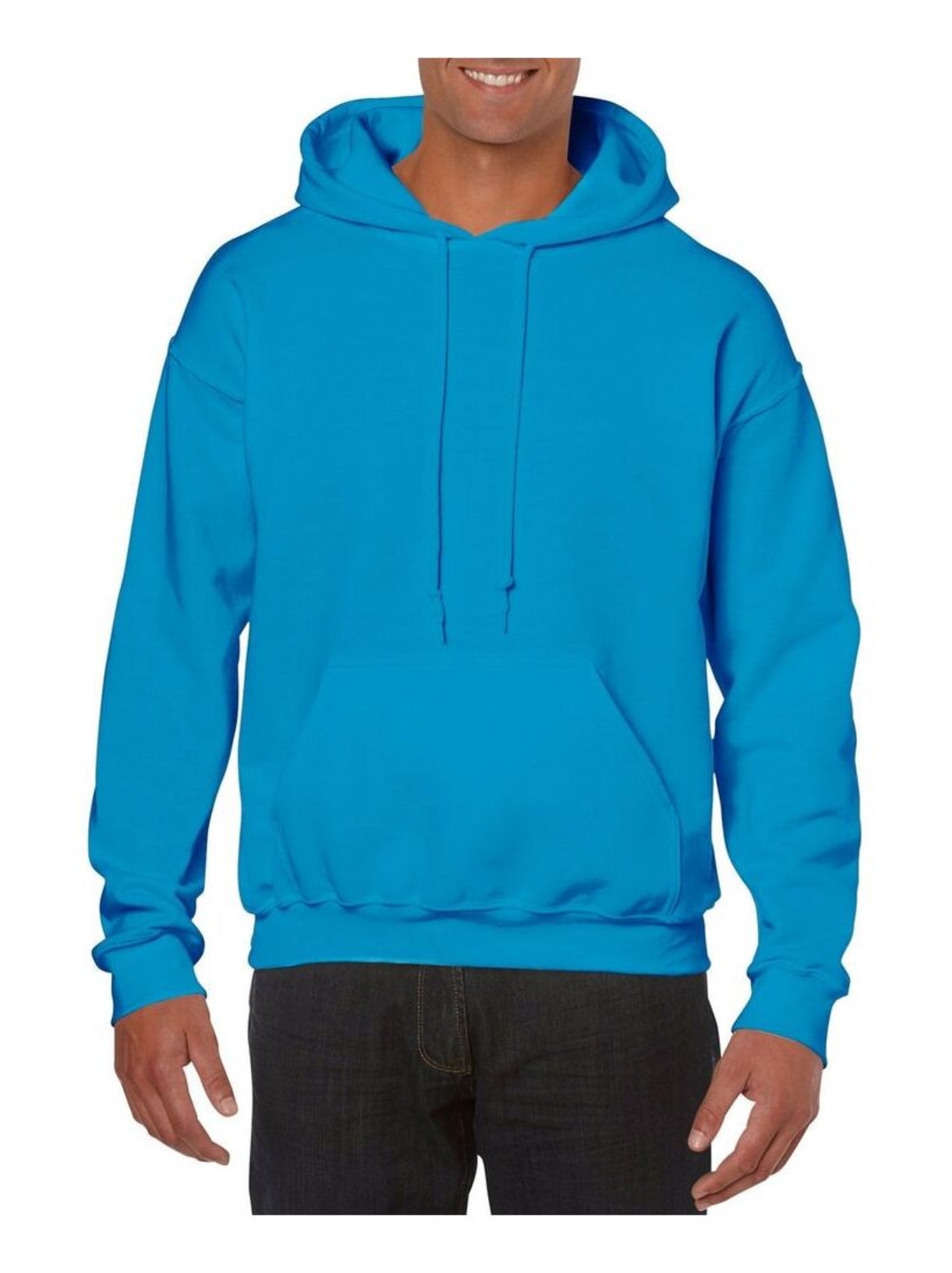 Gildan - Sweat à capuche - Bleu saphir