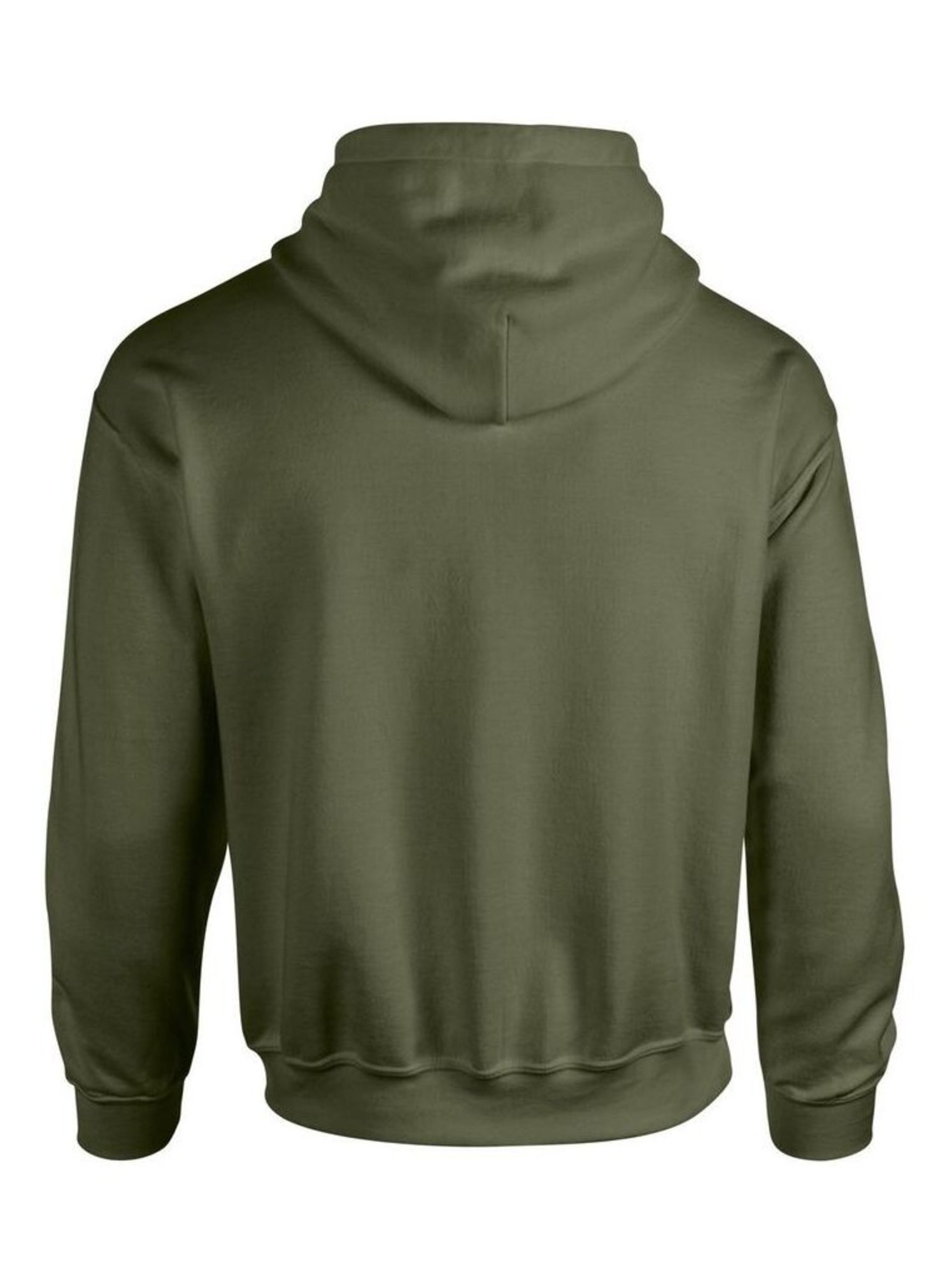 Gildan - Sweat à capuche - Vert kaki