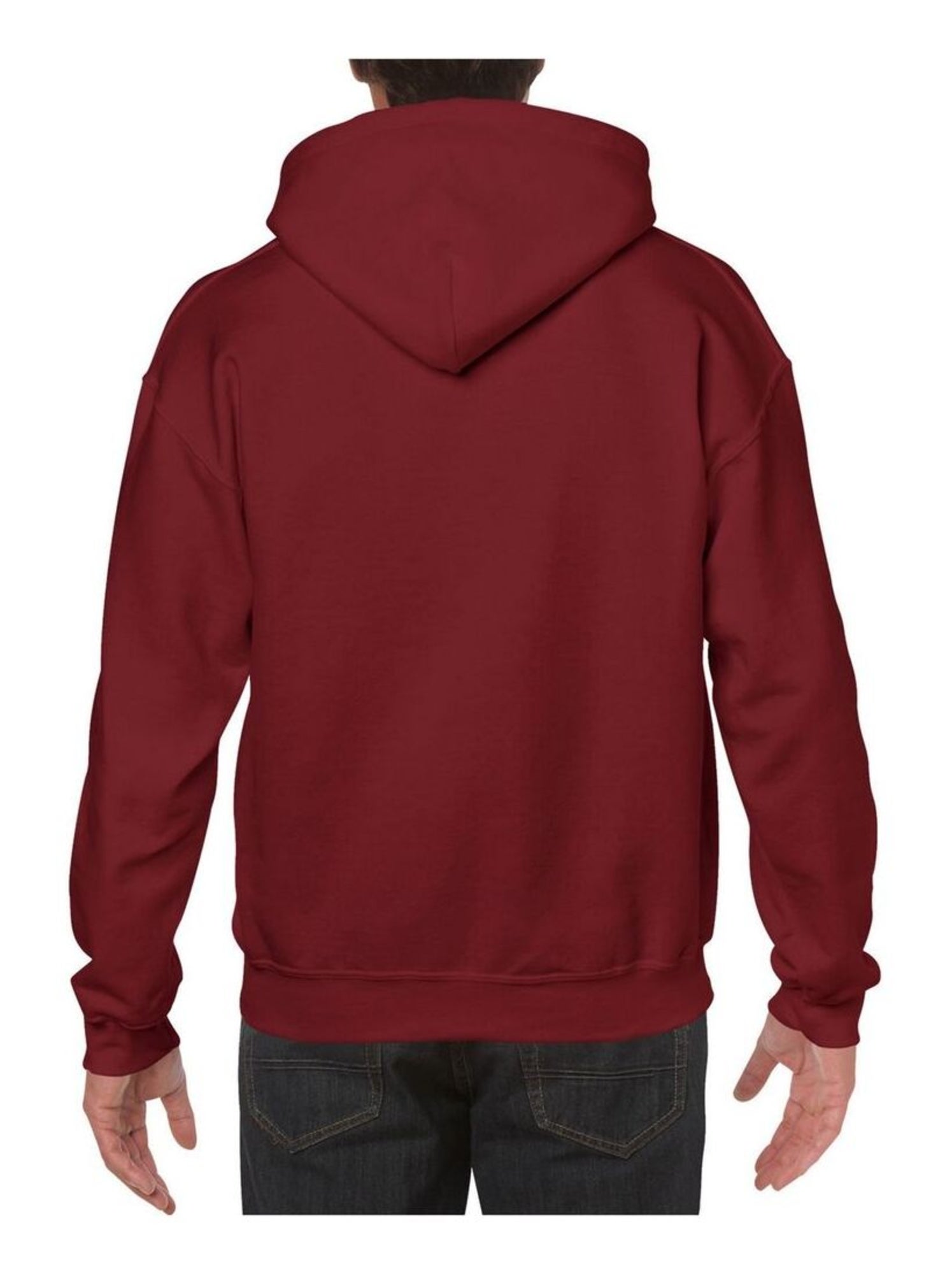 Gildan - Sweat à capuche - Violet foncé